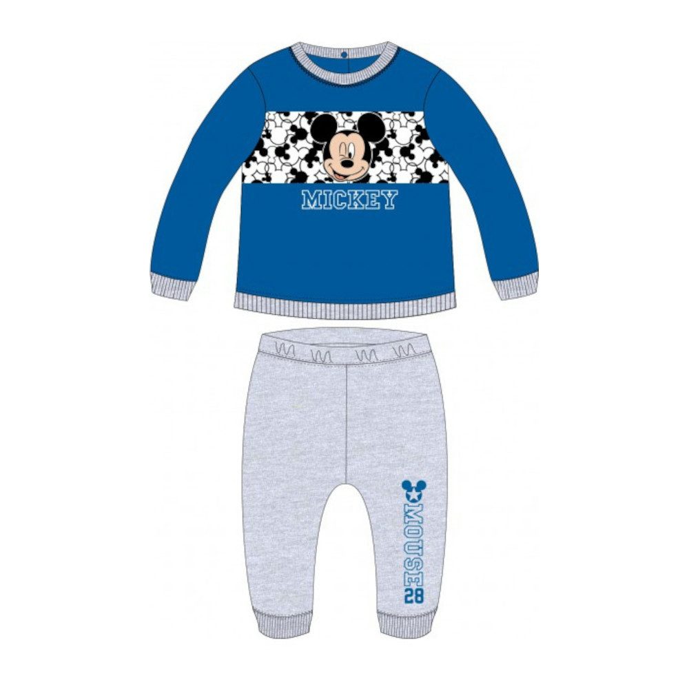 Shirt & Hose Mickey Mouse Baby-Bekleidungs-Set, Pullover & Hose in Rot, oder Blau
