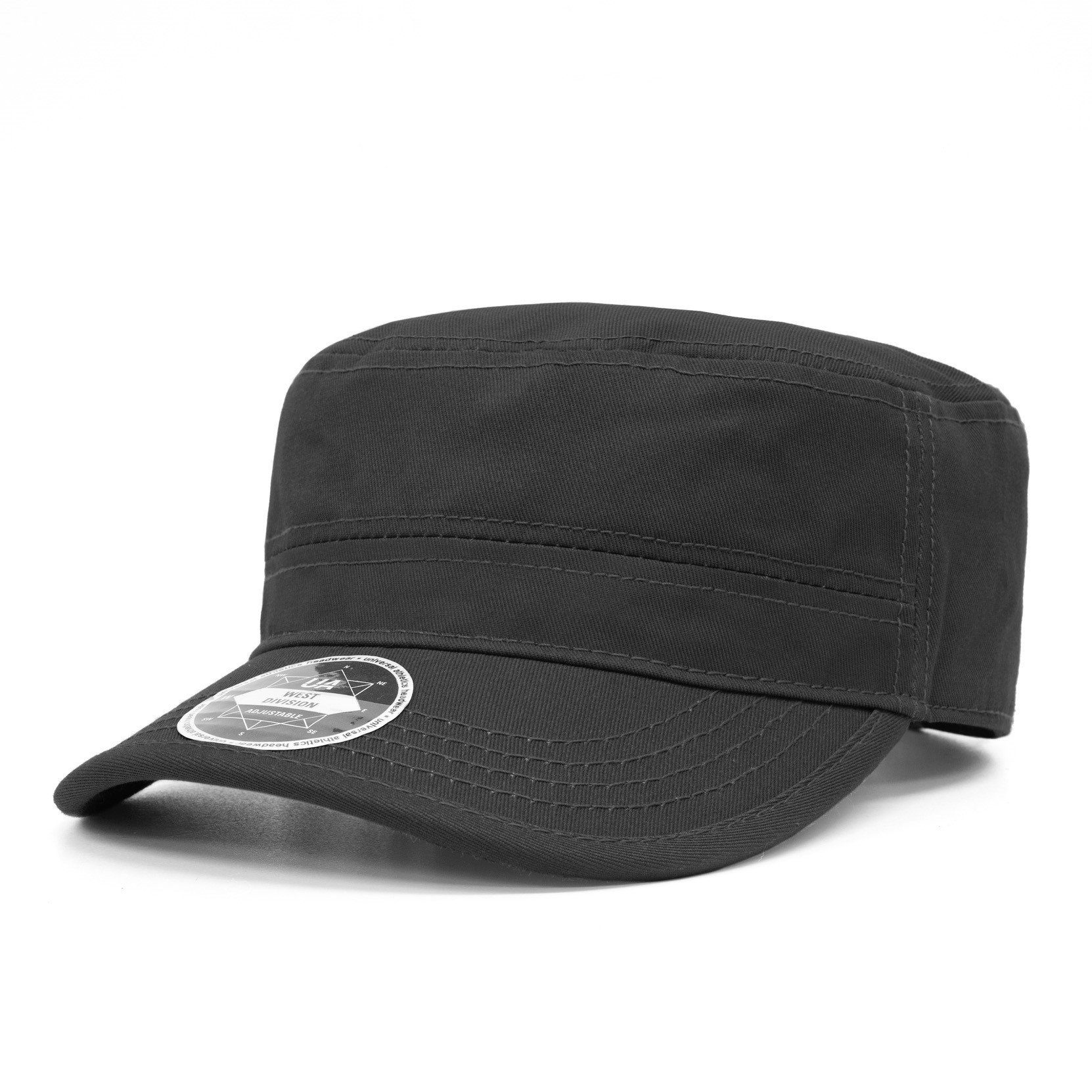 Universal Athletics Headwear Baseball Cap West Division Army schwarz - 1 Stück