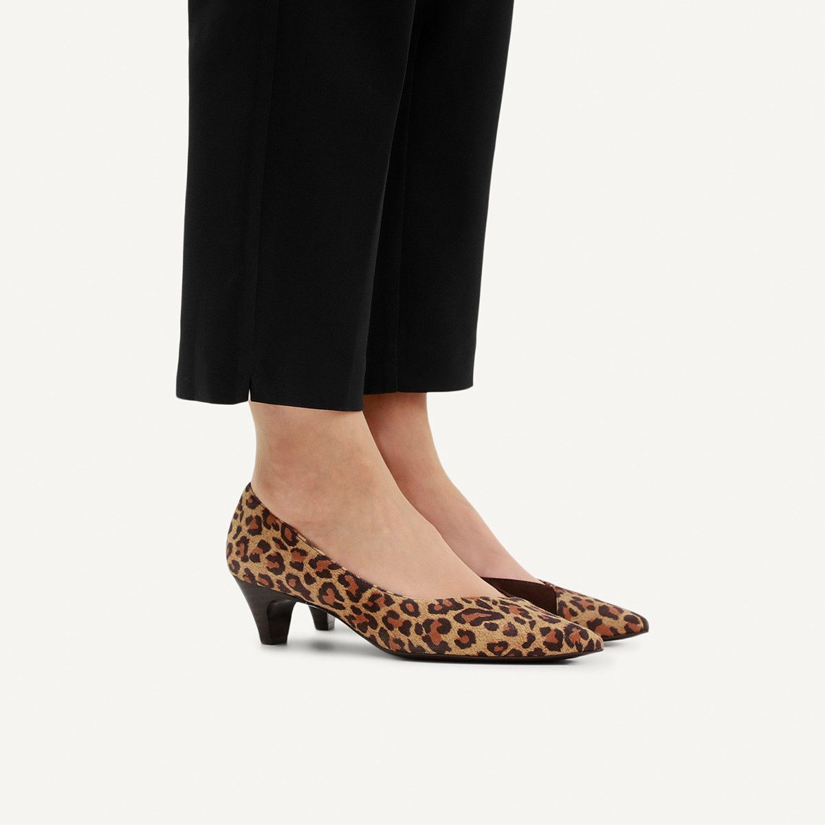 Peter Kaiser Peter Kaiser 72441 390, Pumps, Braun, Leo-Look, Damen Pumps