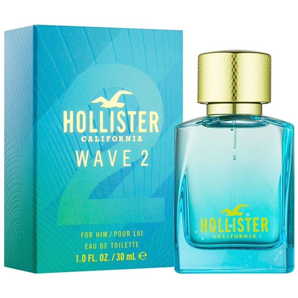 HOLLISTER Eau de Toilette Wave 2 Eau De Toilette für Männer 30 ml