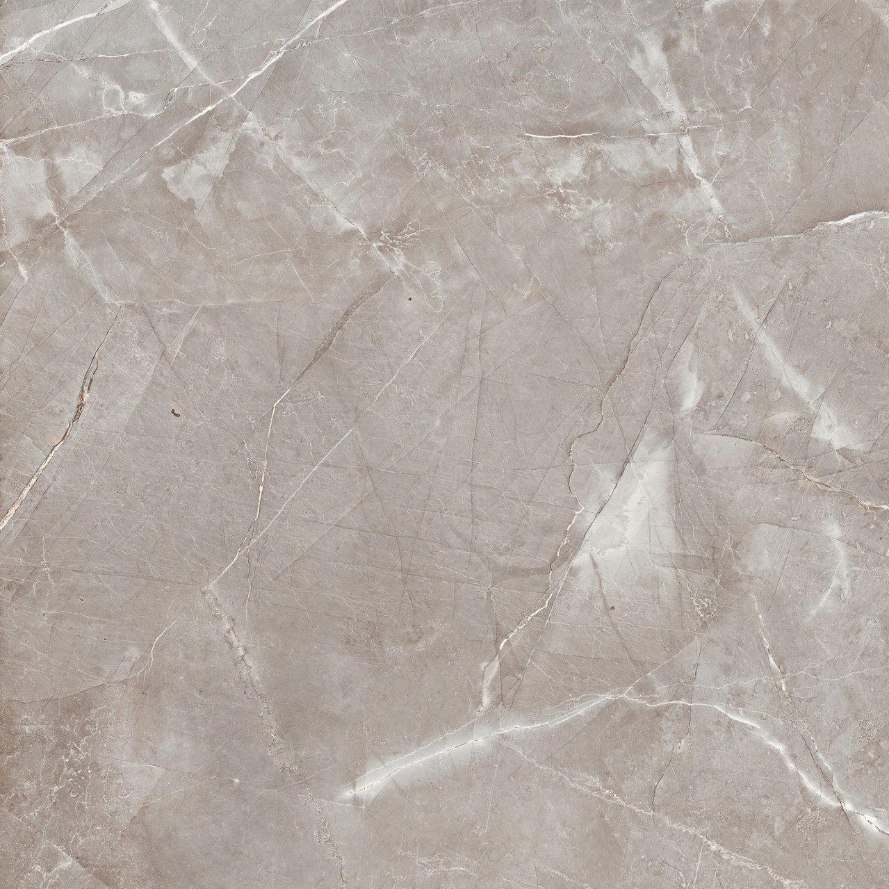 Euro Stone Bodenfliese Bodenfliese Feinsteinzeug Armani 80 x 80 cm dark, Feinsteinzeug, Grau