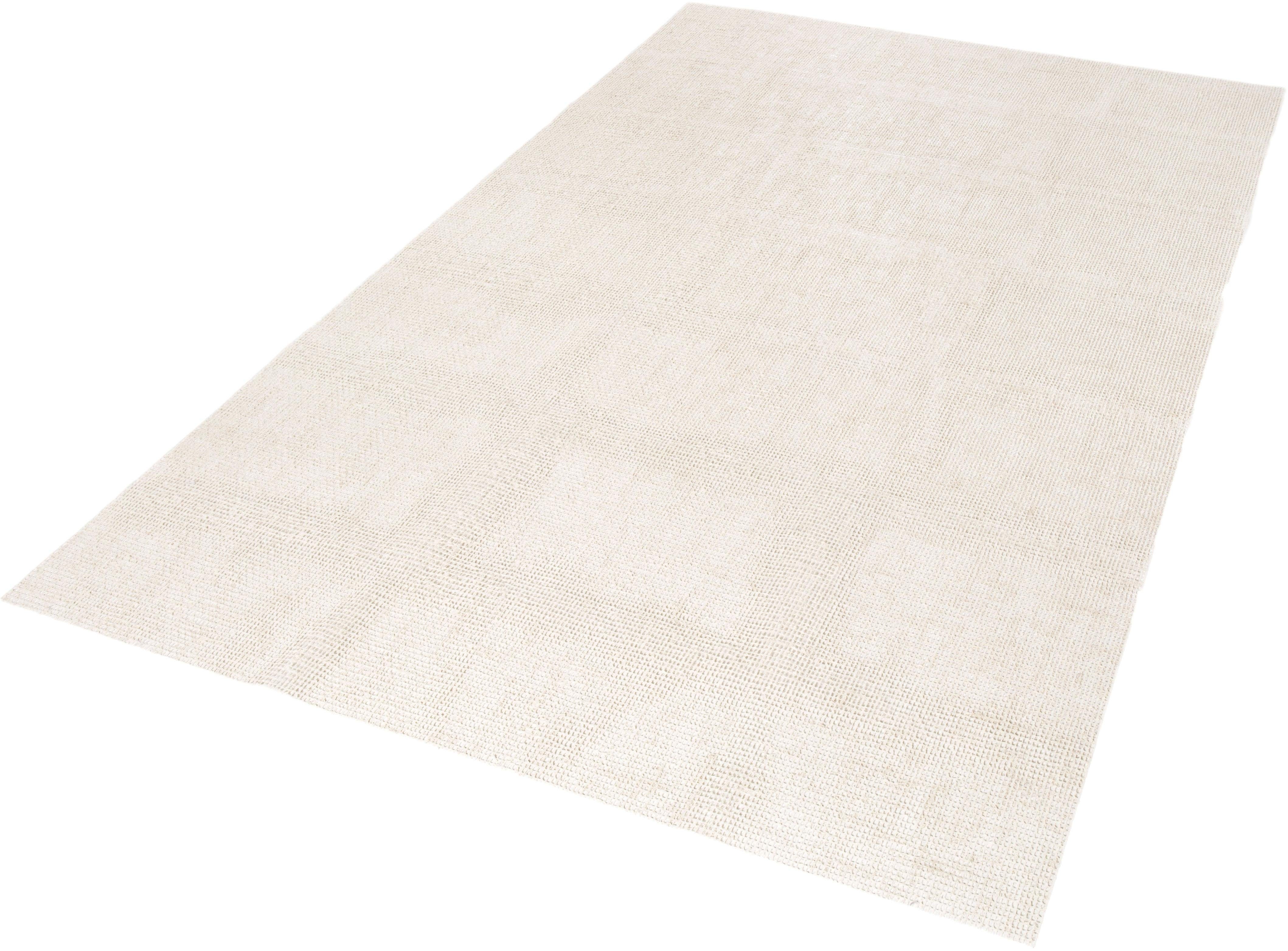 LUXOR living Antirutsch Teppichunterlage Nature, (1-St), Gitter-Rutschunterlage, aus 100% Jute, individuell zuschneidbar