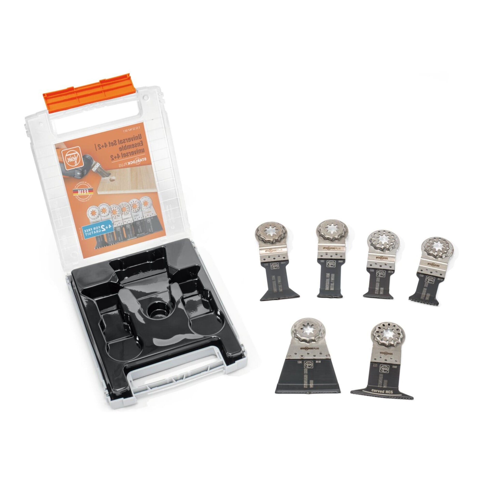 Fein Zubehör-Set Fein Sägeblätter Set 4 + 2 Starlock PLUS Universal Set