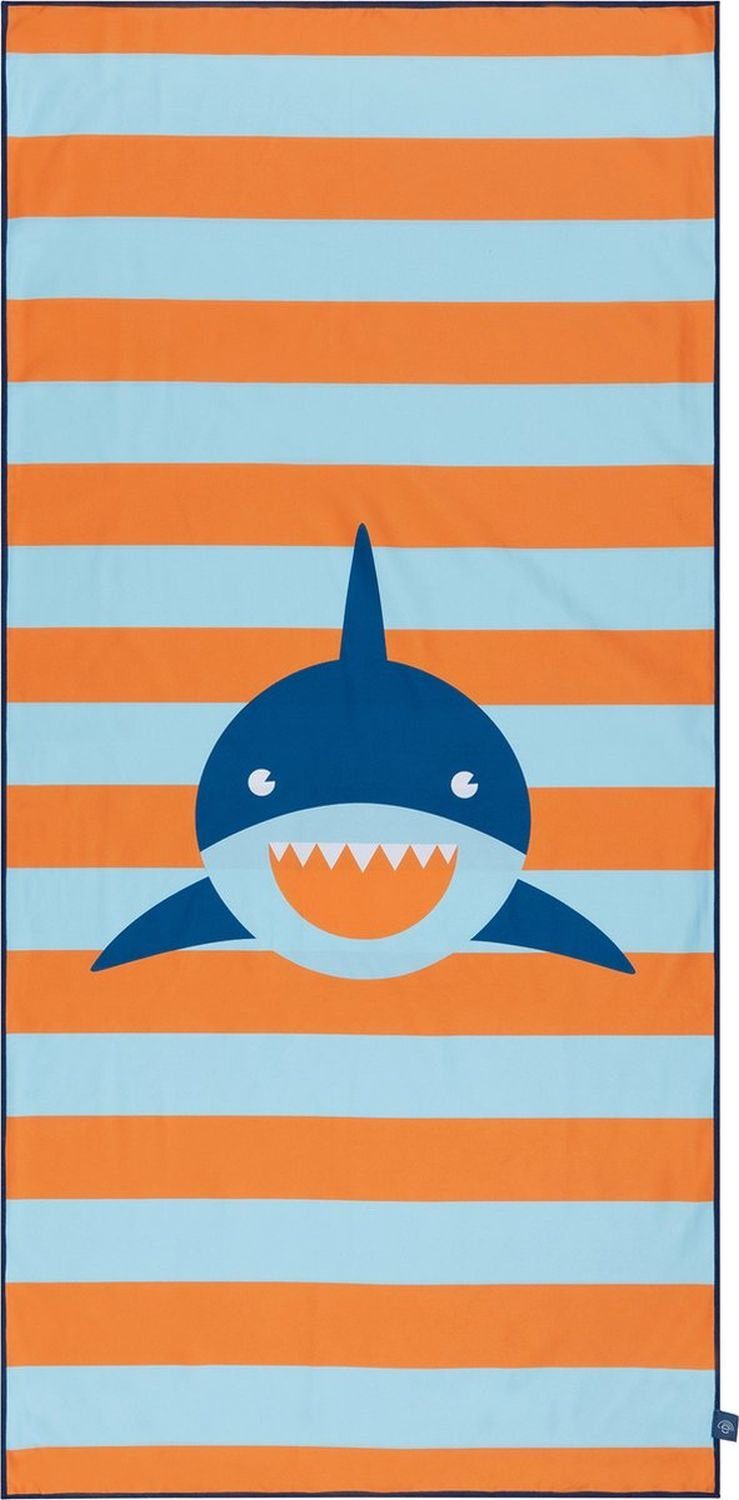 Swim Essentials Strandtücher Mikrofaser Strandtuch/Badetuch Hai 135 x 65 cm, Badetuch Handtuch