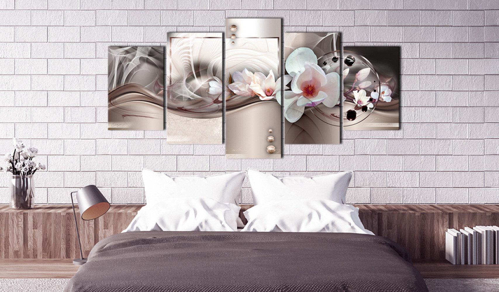 Artgeist Wandbild Pink Mystery