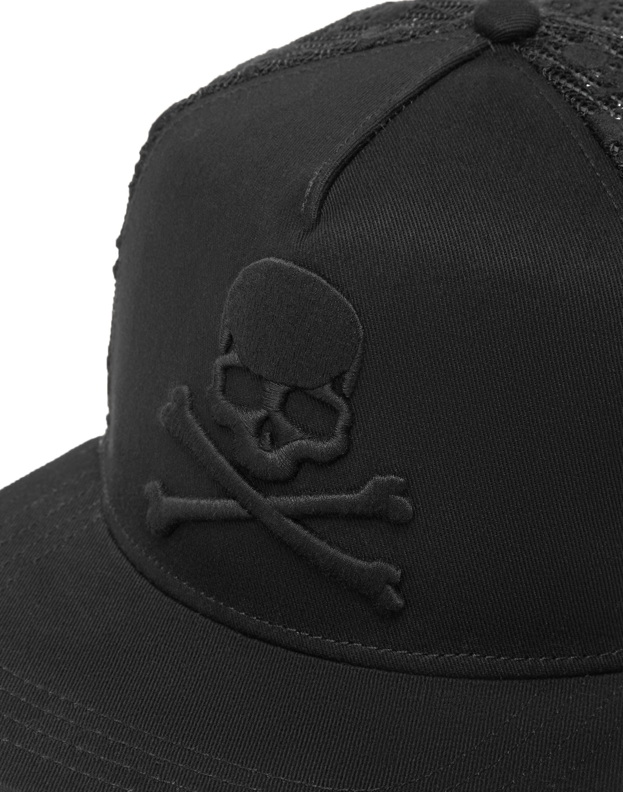 PHILIPP PLEIN Baseball Cap Skull&Bones