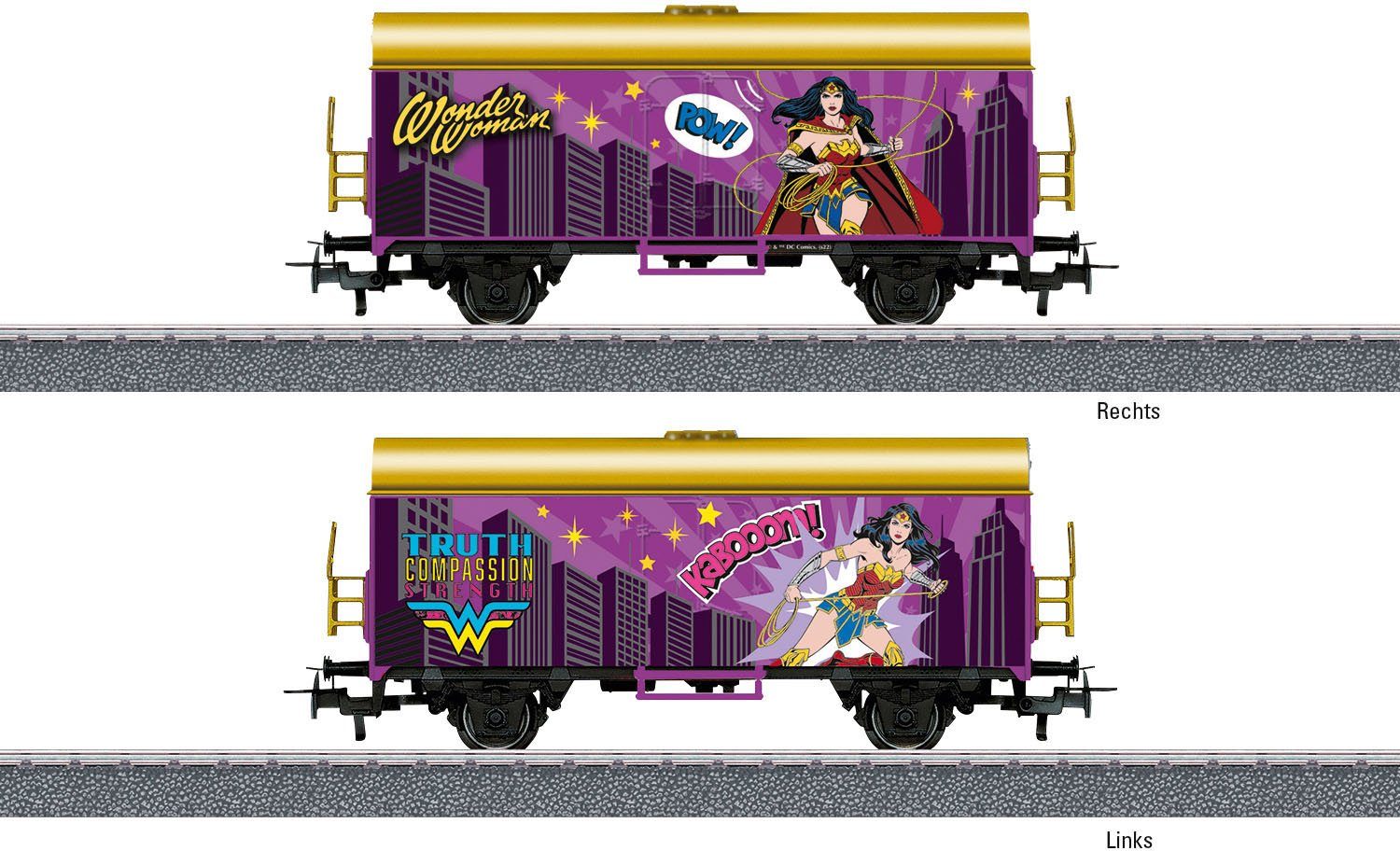 Märklin Güterwagen Märklin Start up - Kühlwagen Wonder Woman - 44828 ...