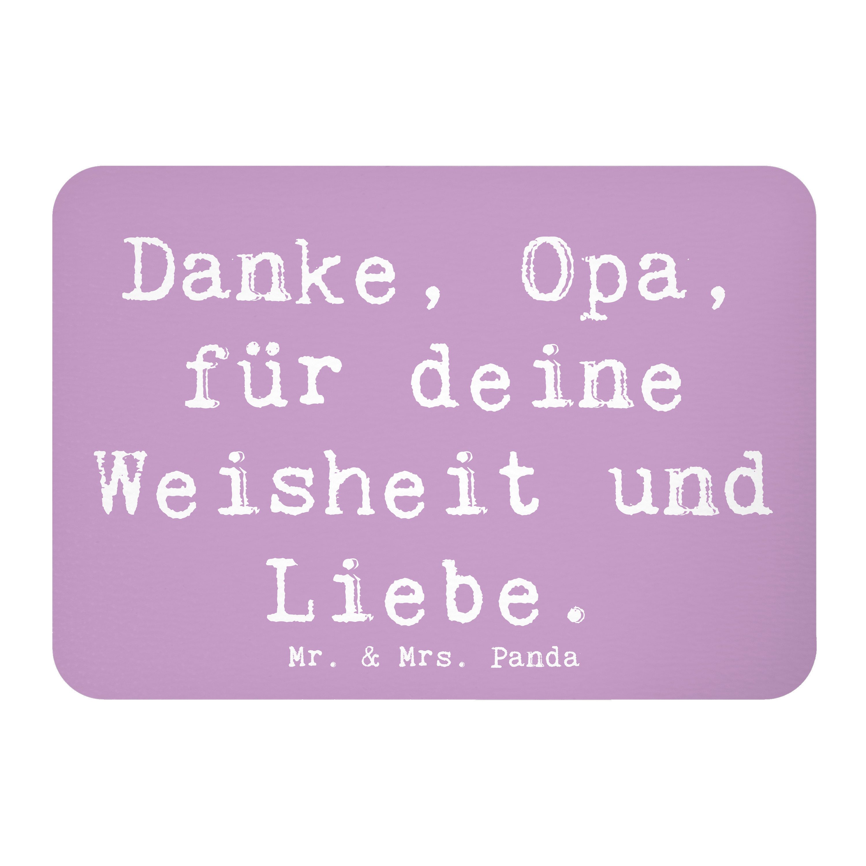 Magnet Spruch Opa Weisheit und Liebe - Lavendeltraum - Geschenk, wichtige Le