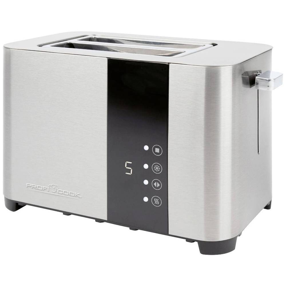 ProfiCook Toaster Toaster 501250, mit Brötchenaufsatz