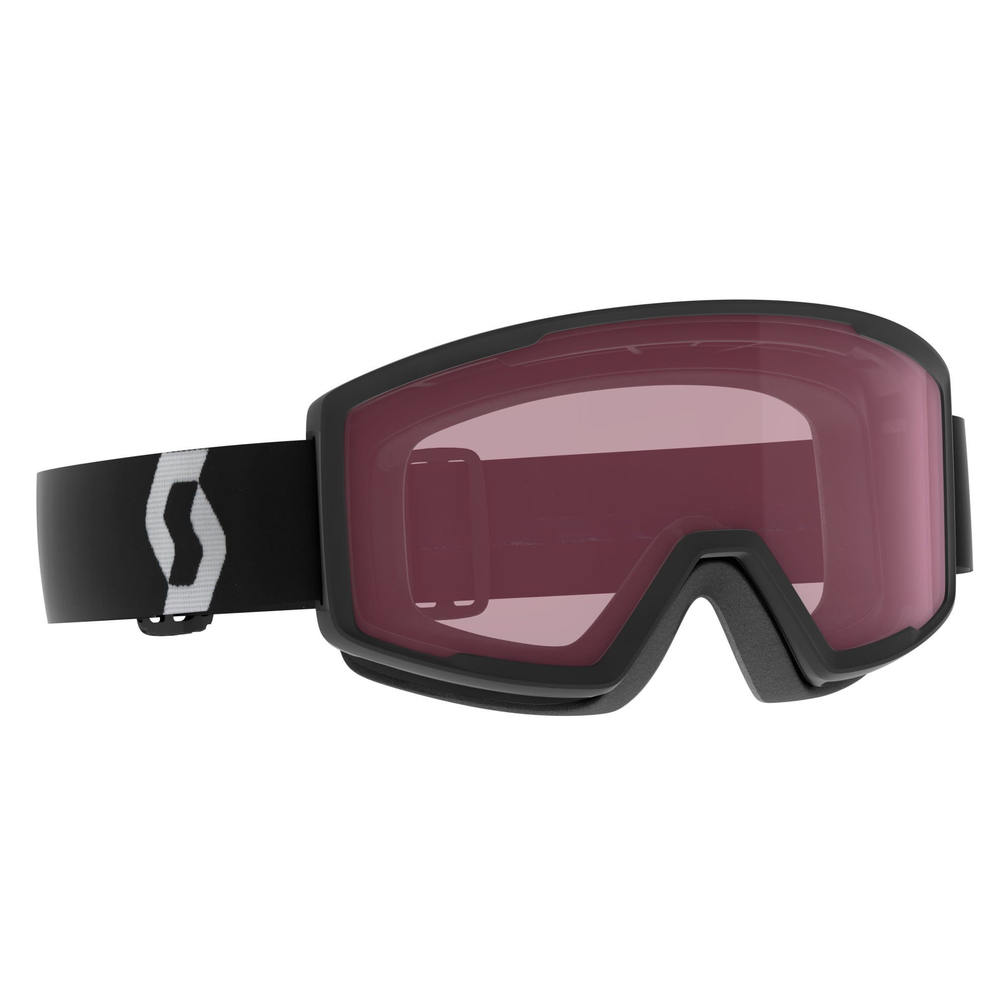 Scott Skibrille Scott Factor Goggle Accessoires Mineral Black - White - Enhancer