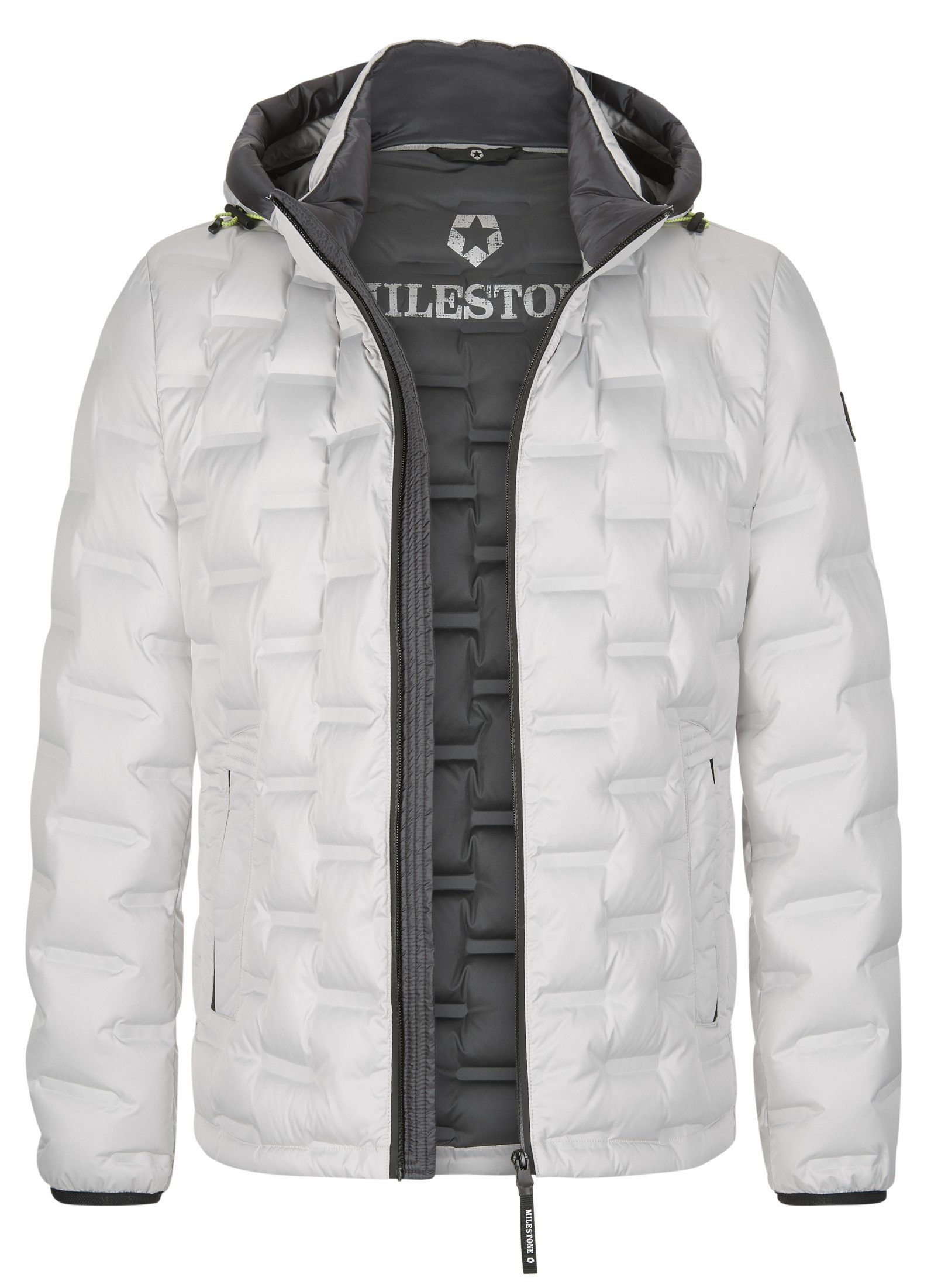 Milestone Steppjacke MSBrayden mit abnehmbarer Kapuze und Waterproof-Reißve günstig online kaufen