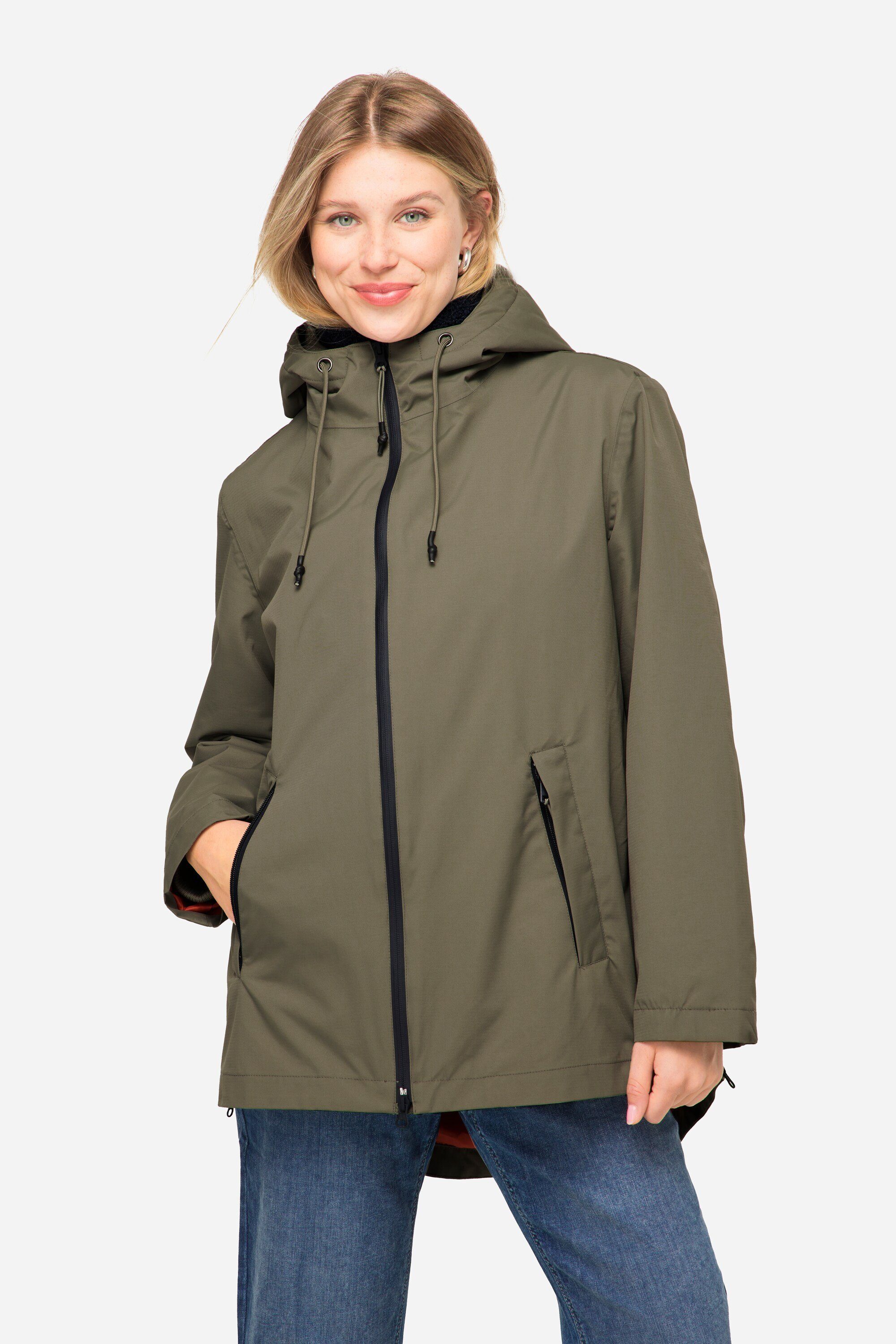 Laurasøn Funktionsjacke 3-in-1-Funktionsjacke Kapuze naturgrün