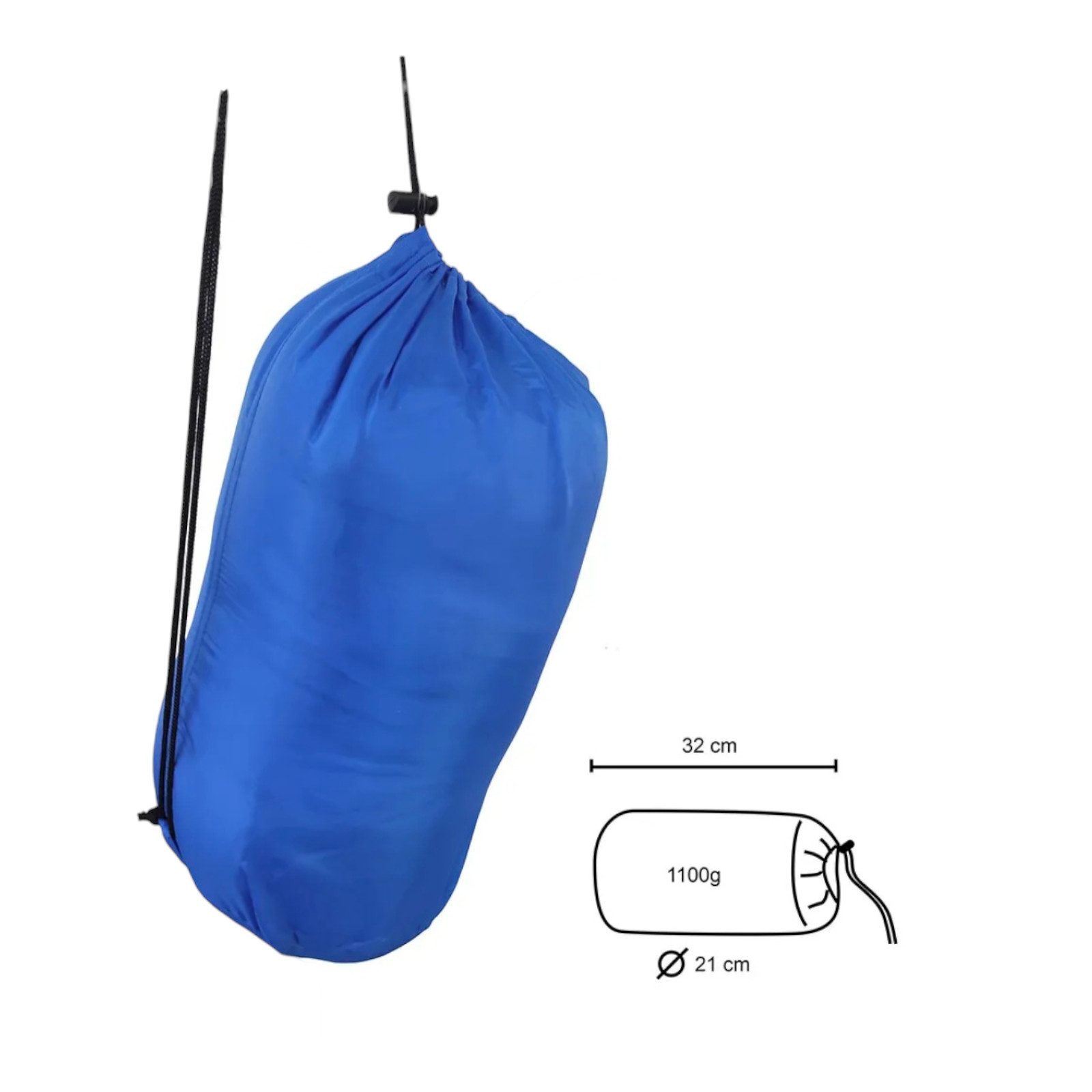 KEINerlei® Schlafsack Schlafsack Mumienschlafsack Campingschlafsack Outdoor Camping - 0°C
