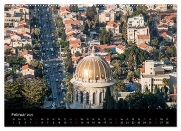 CALVENDO Wandkalender Israel - Heiliges Land (Premium, hochwertiger DIN A2 Wandkalender 2023, Kunstdruck in Hochglanz)