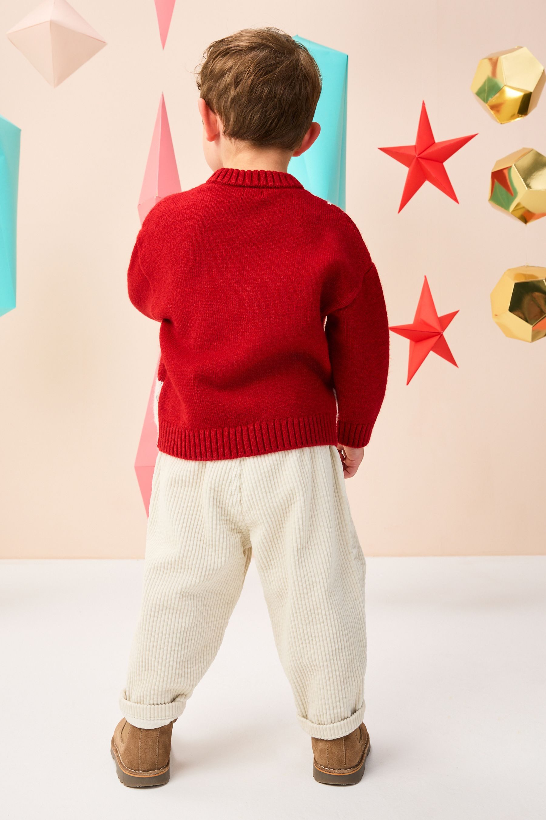 Next Weihnachtspullover Weihnachtlicher Strickpullover (1-tlg)