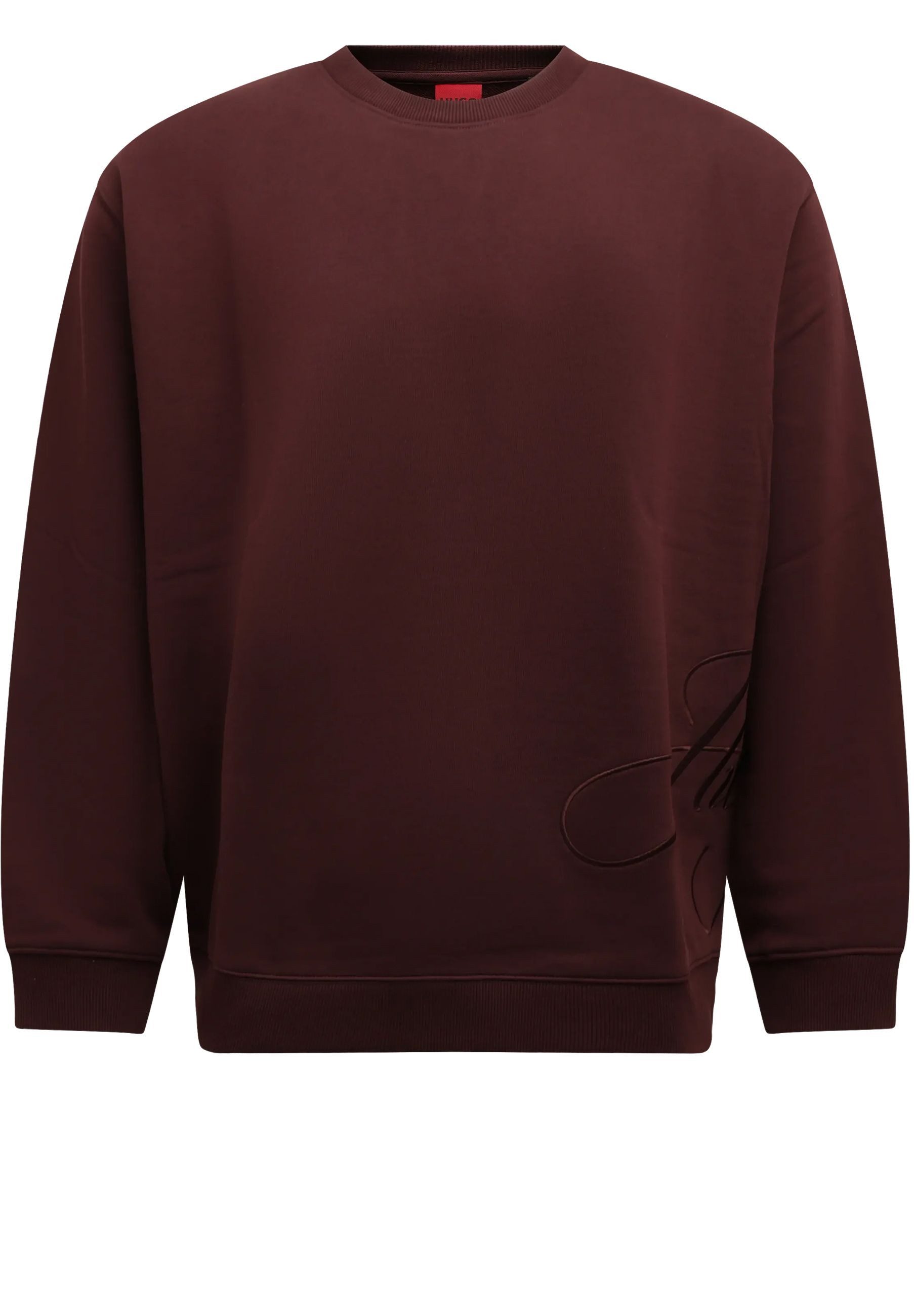 HUGO Sweatshirt mit Logo-Stickerei (1-tlg)