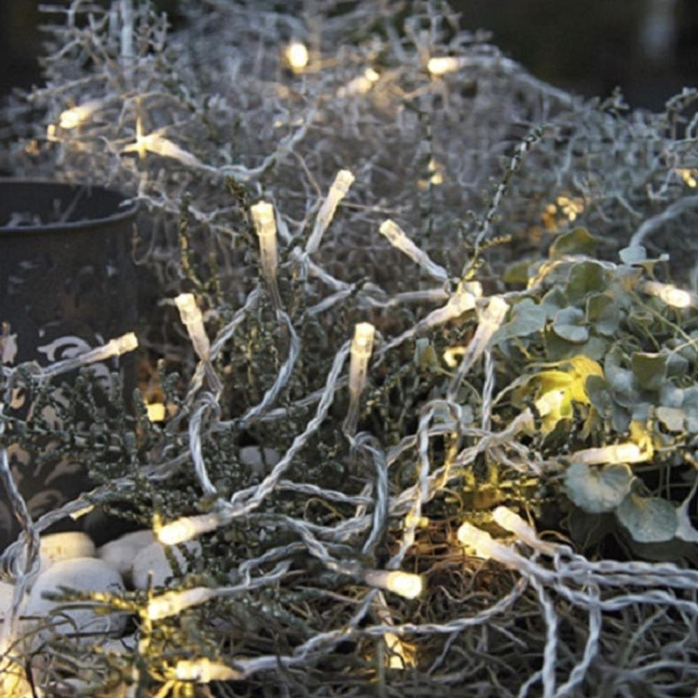 STAR LED-Lichterkette 499-26 LED Lichterkette 80er 8m warmweiß