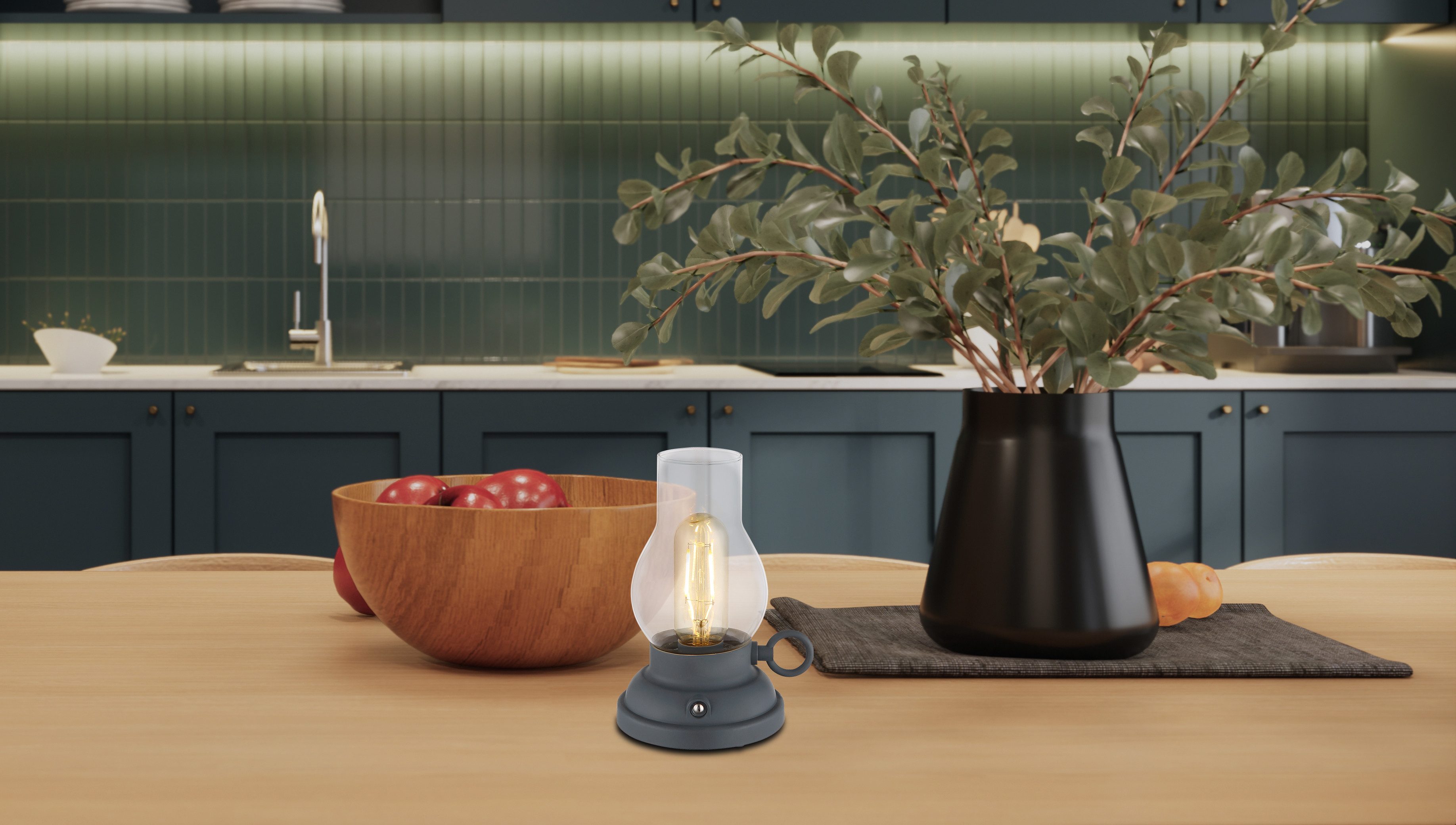 GLOBO LIGHTING LED Tischleuchte PETRO, Dimmer, günstig online kaufen