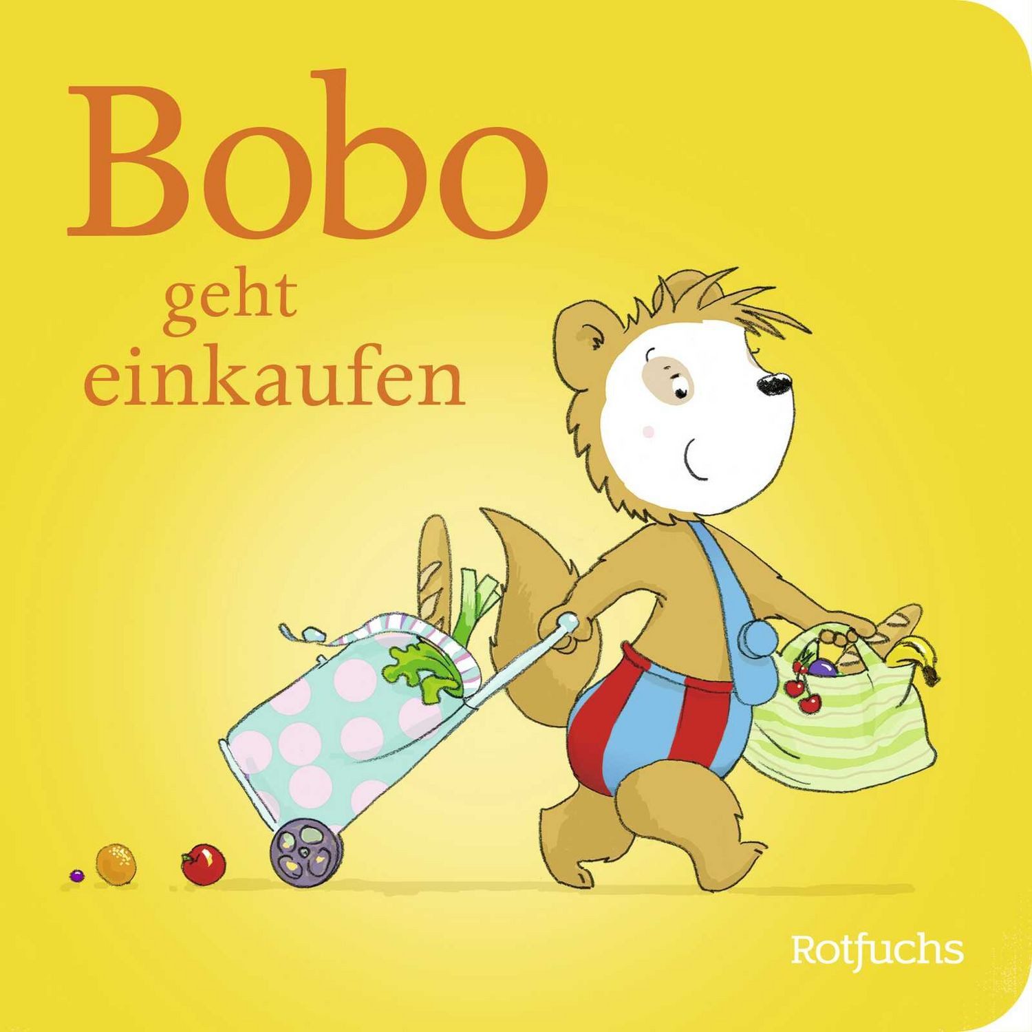 Kinderbuch Bobo geht einkaufen Pappbilderbuch ab 24 Monaten Markus Osterwalder