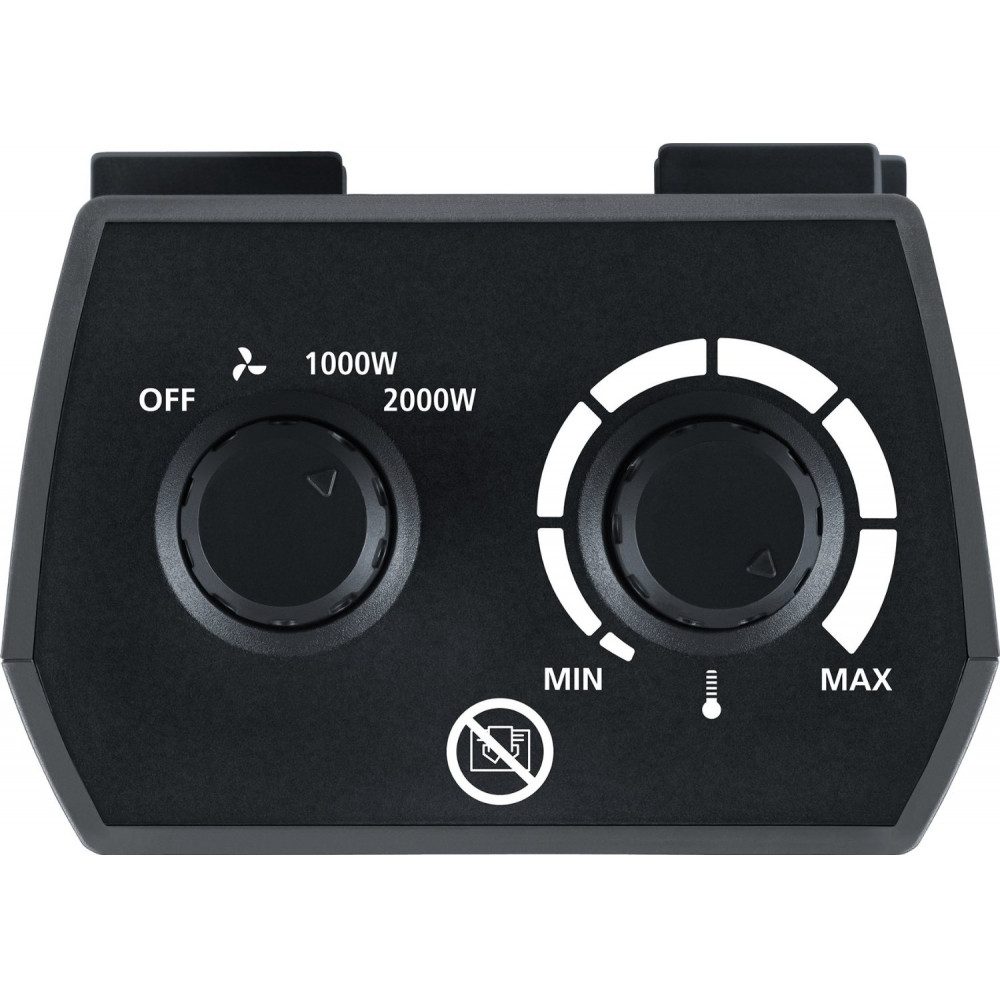 Steba Heizlüfter FH 504 - Elektrischer Heizlüfter - schwarz, 2000 W