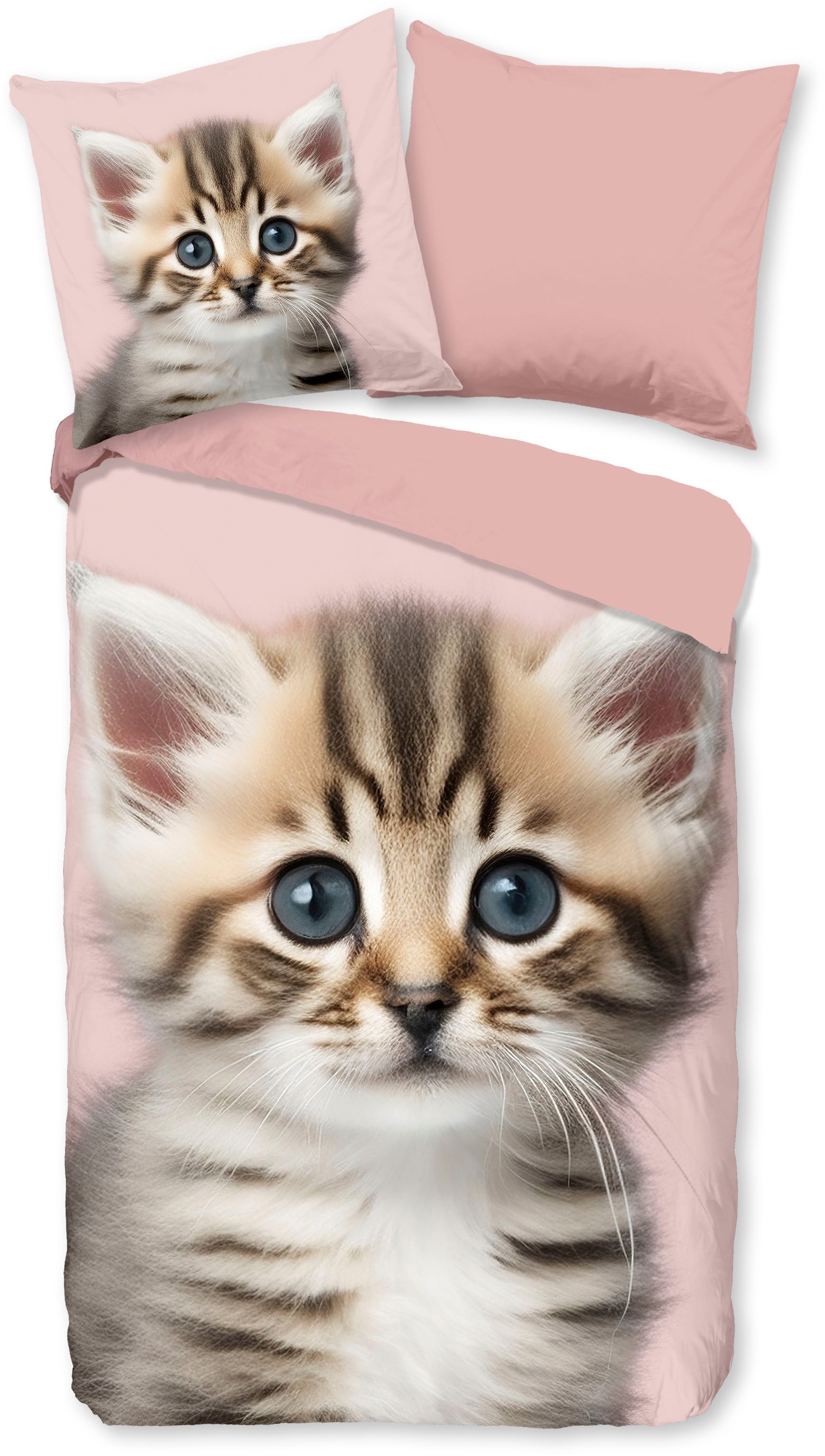 Kinderbettwäsche Meow