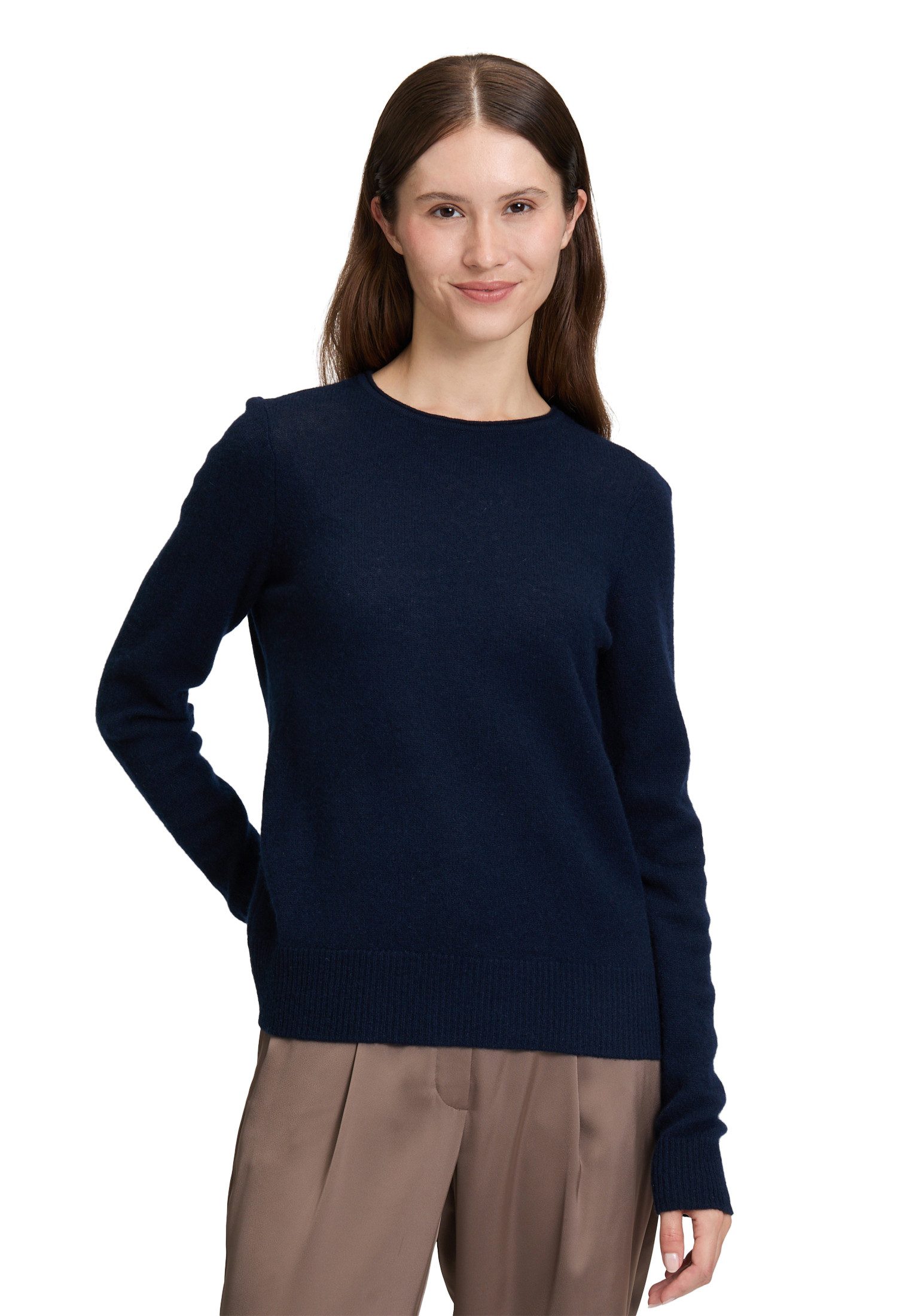 Betty Barclay Strickpullover Damen Kaschmir-Pullover mit Rundhalsausschnitt günstig online kaufen