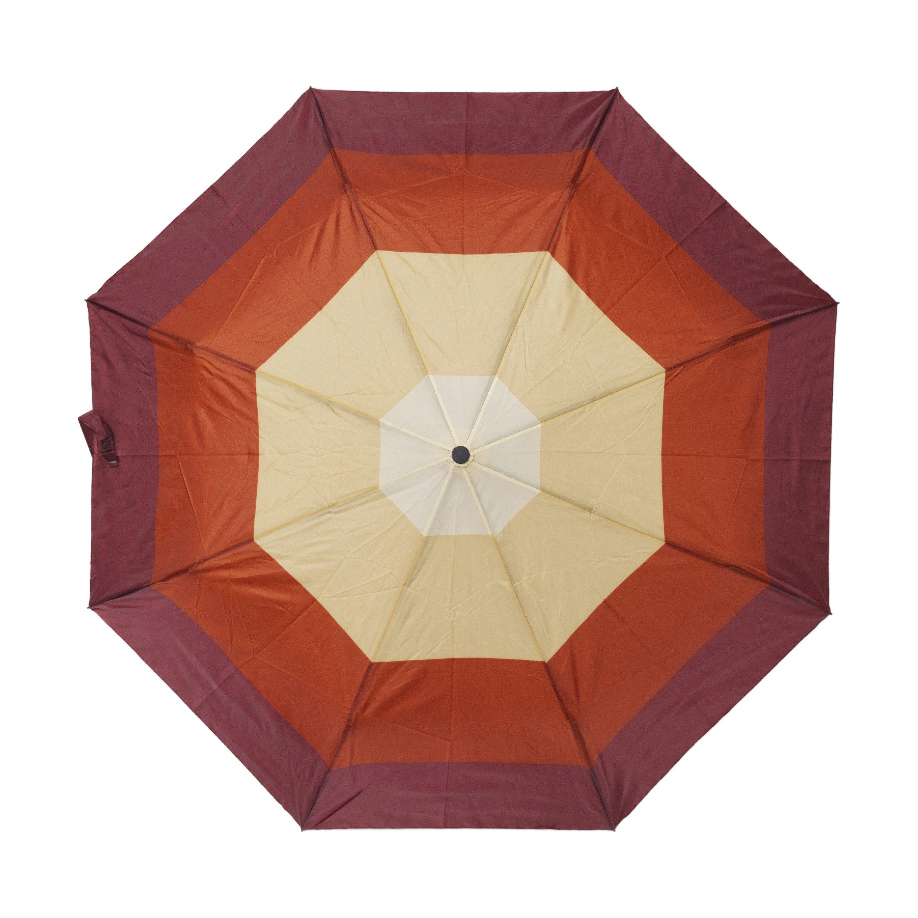 Susino Taschenregenschirm ø100cm ergonomisches Design mit Streifen Winddicht