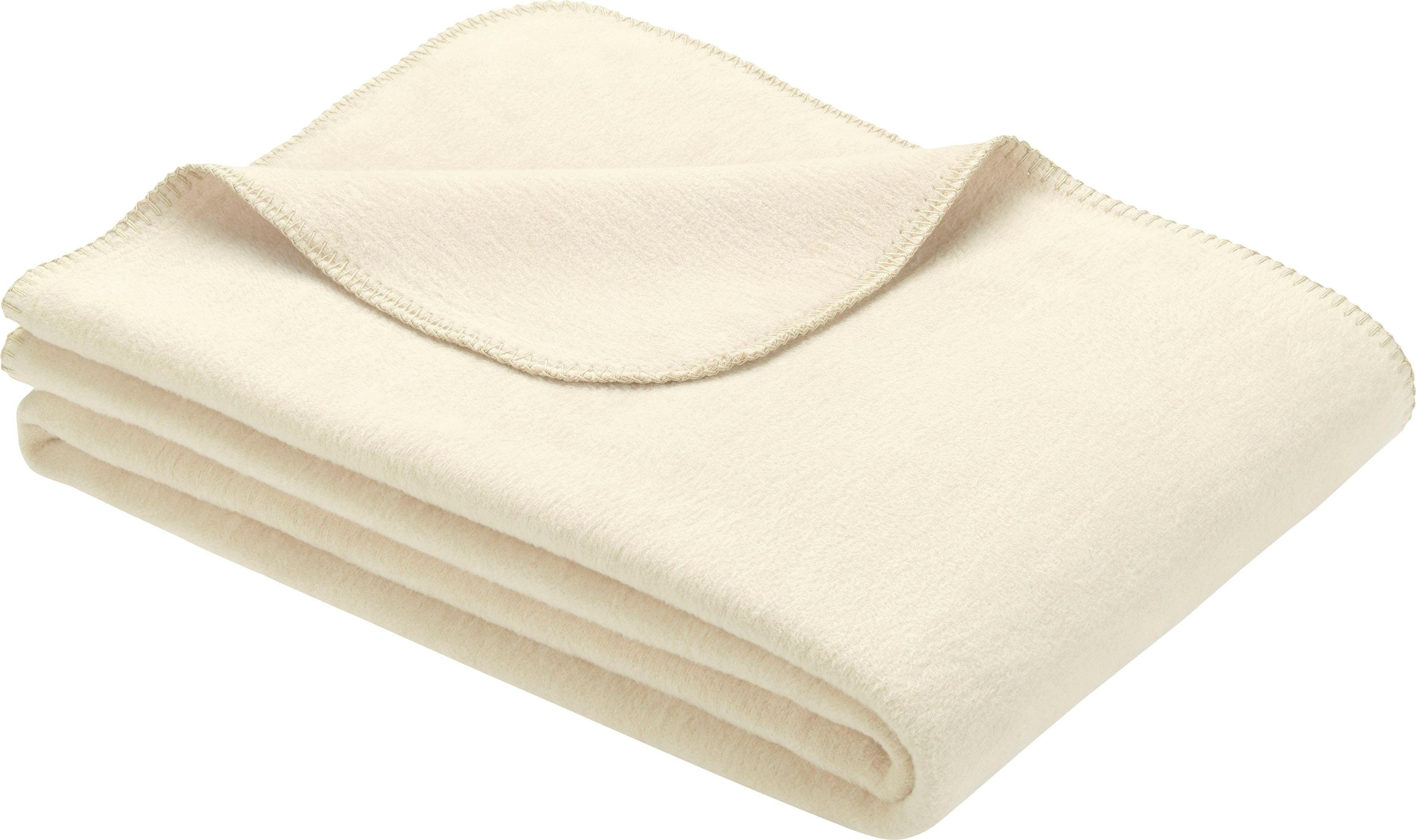 Wohndecke Bergamo, IBENA, in vielen Farben erhältlich, Kuscheldecke