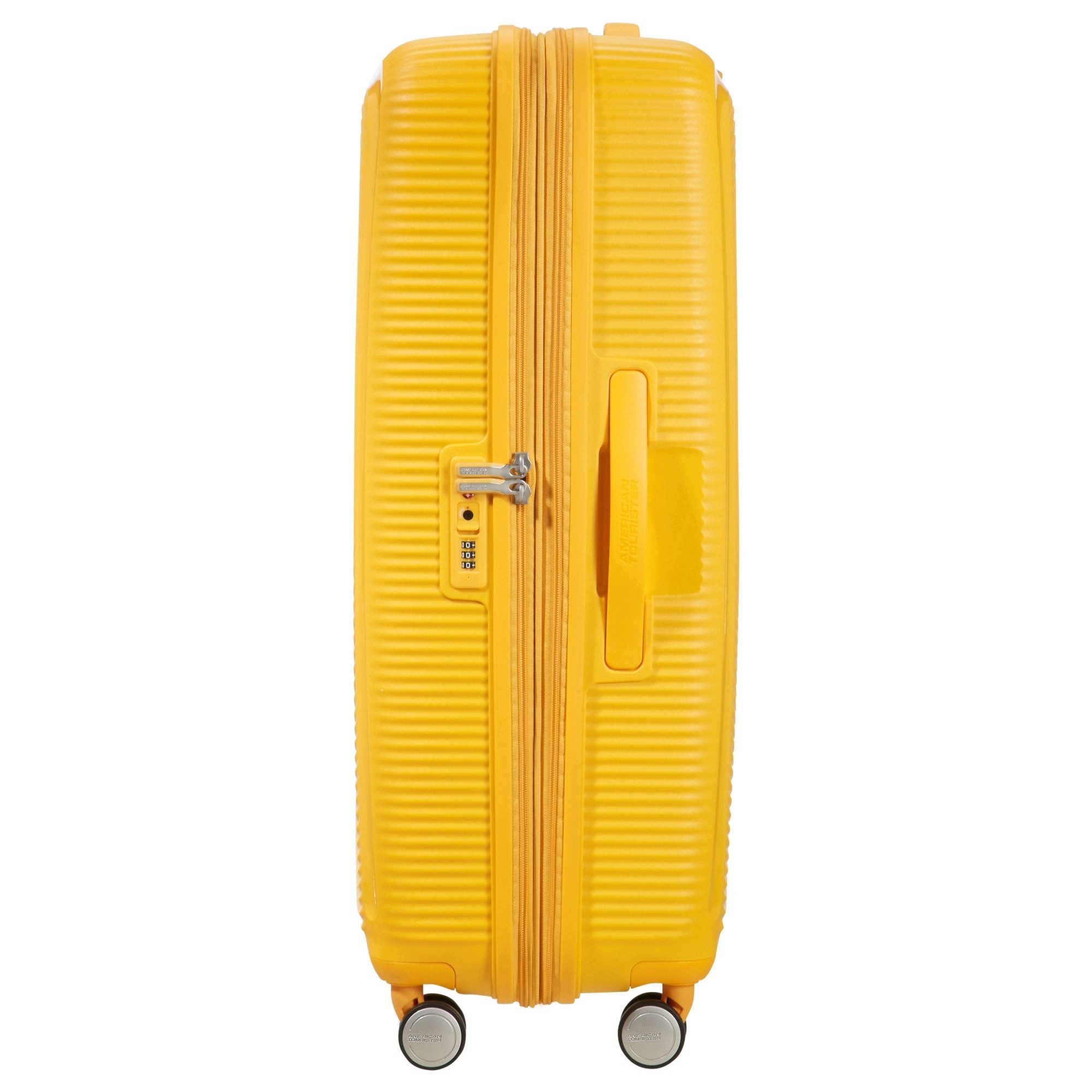 American Tourister® Koffer Soundbox - 4-Rollen-Trolley 77 cm erw. (gelb), 4 Rollen – Bild 3 von 5