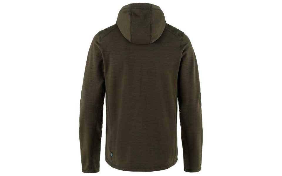 Fjällräven Sweatjacke Keb Fleece Hoodie M 662 Deep Forest