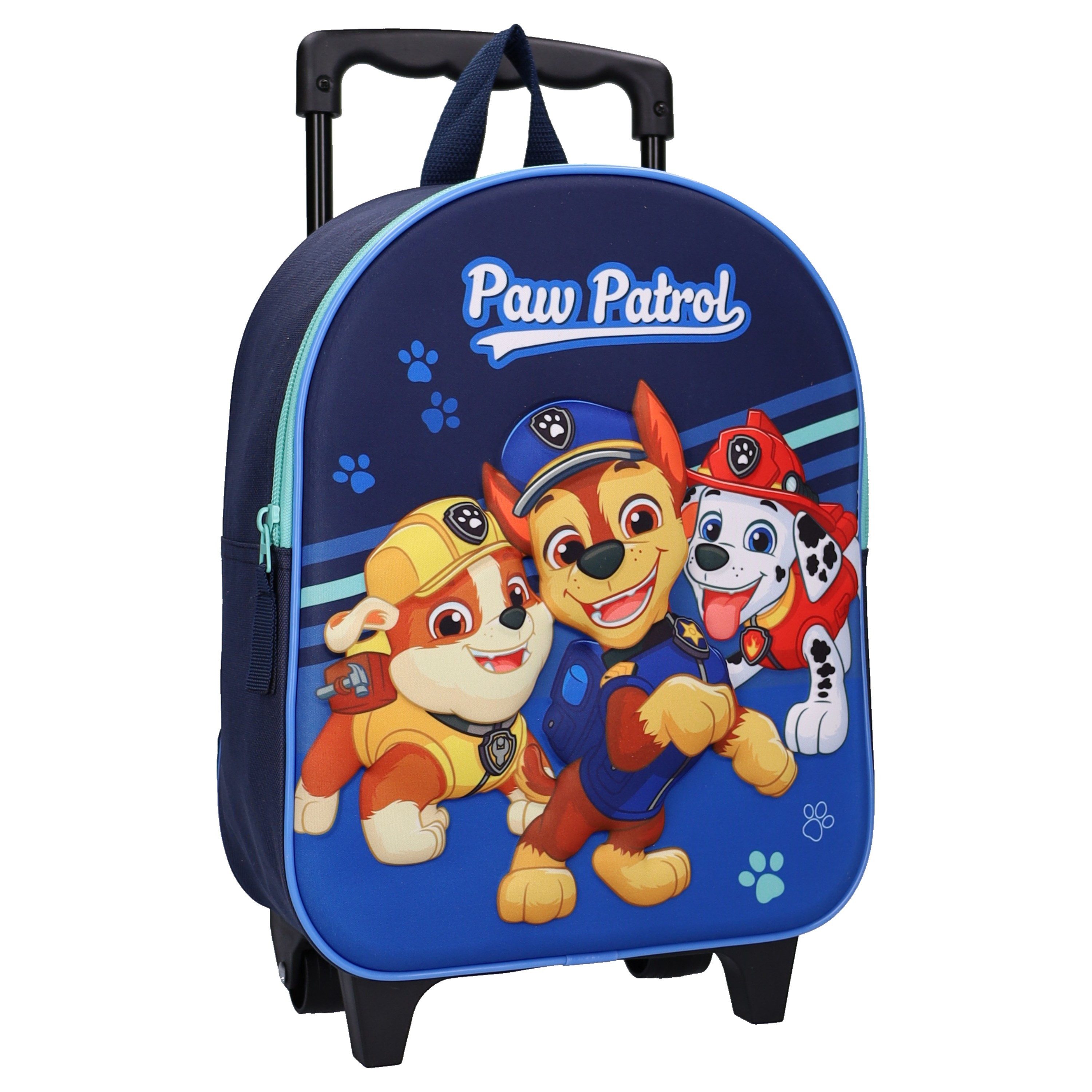 Disney Kinderkoffer Trolley Rucksack Spiderman Paw Patrol Minnie Mouse Eiskönigin Stitch, 30 x 25 x 10 cm, 8 Liter