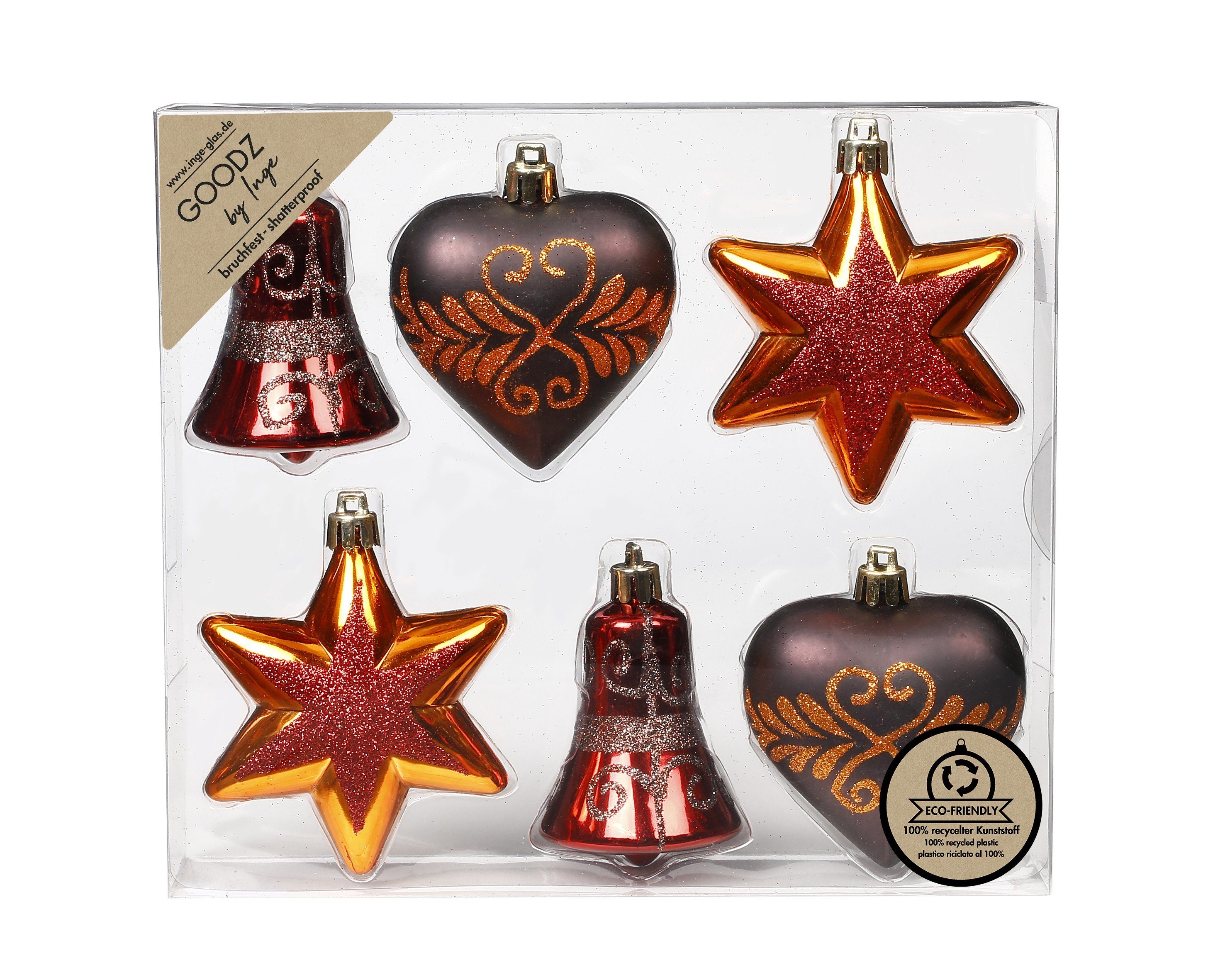 MAGIC by Inge Christbaumschmuck, Weihnachtskugeln Formen dekoriert