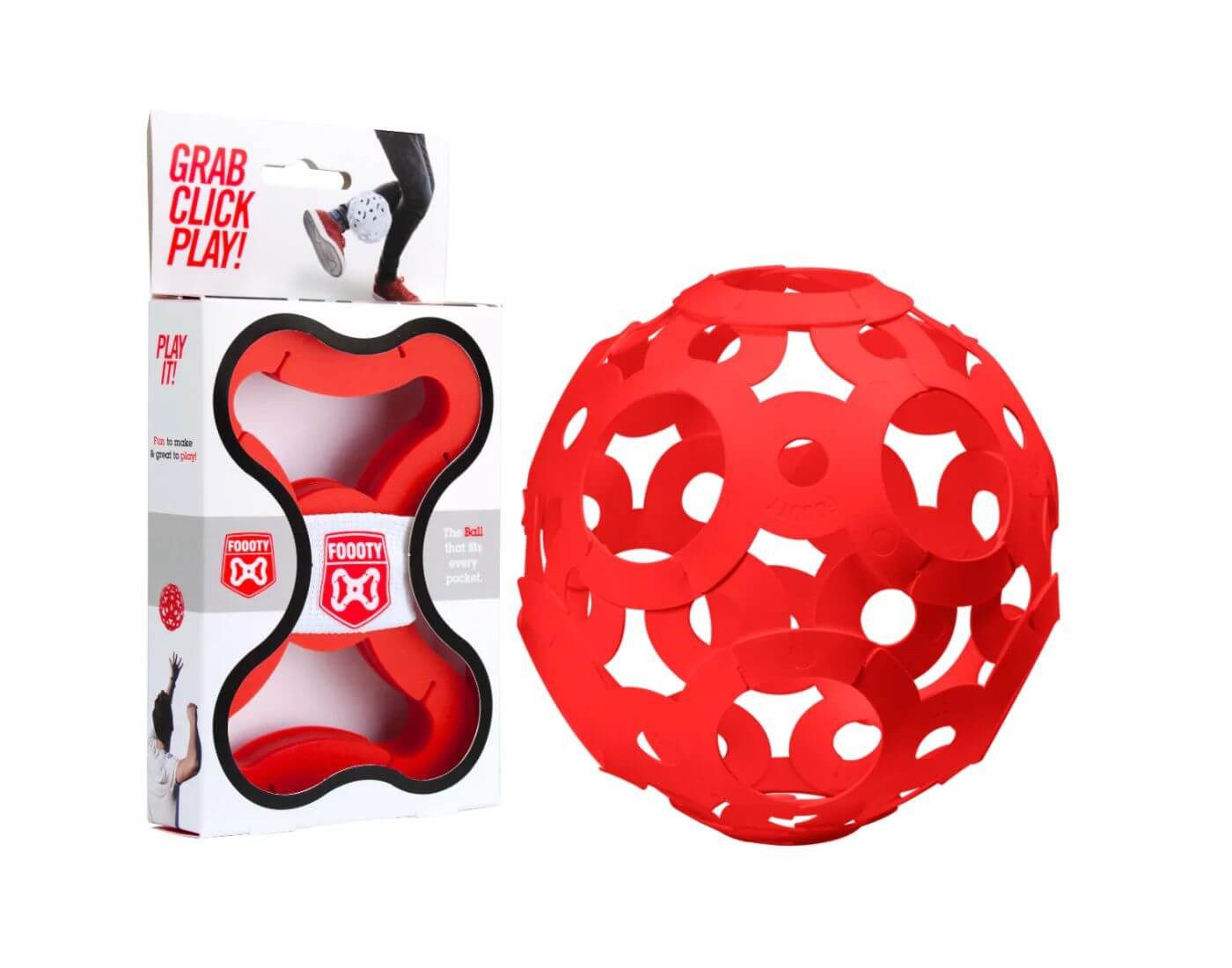 Smart Games Springseil FOOOTY Rot
