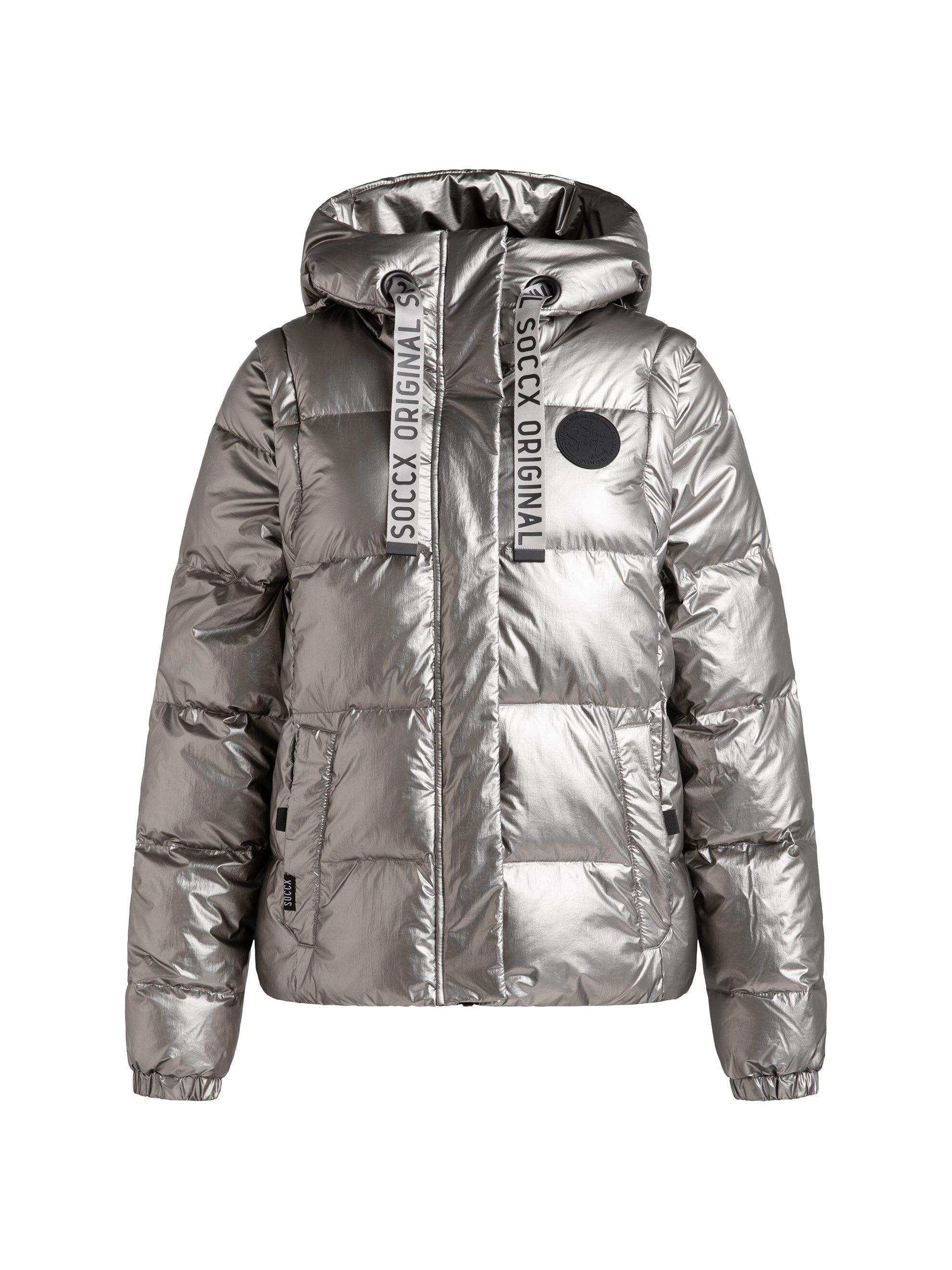 SOCCX Winterjacke mit abnehmbaren Ärmeln – Bild 2 von 5