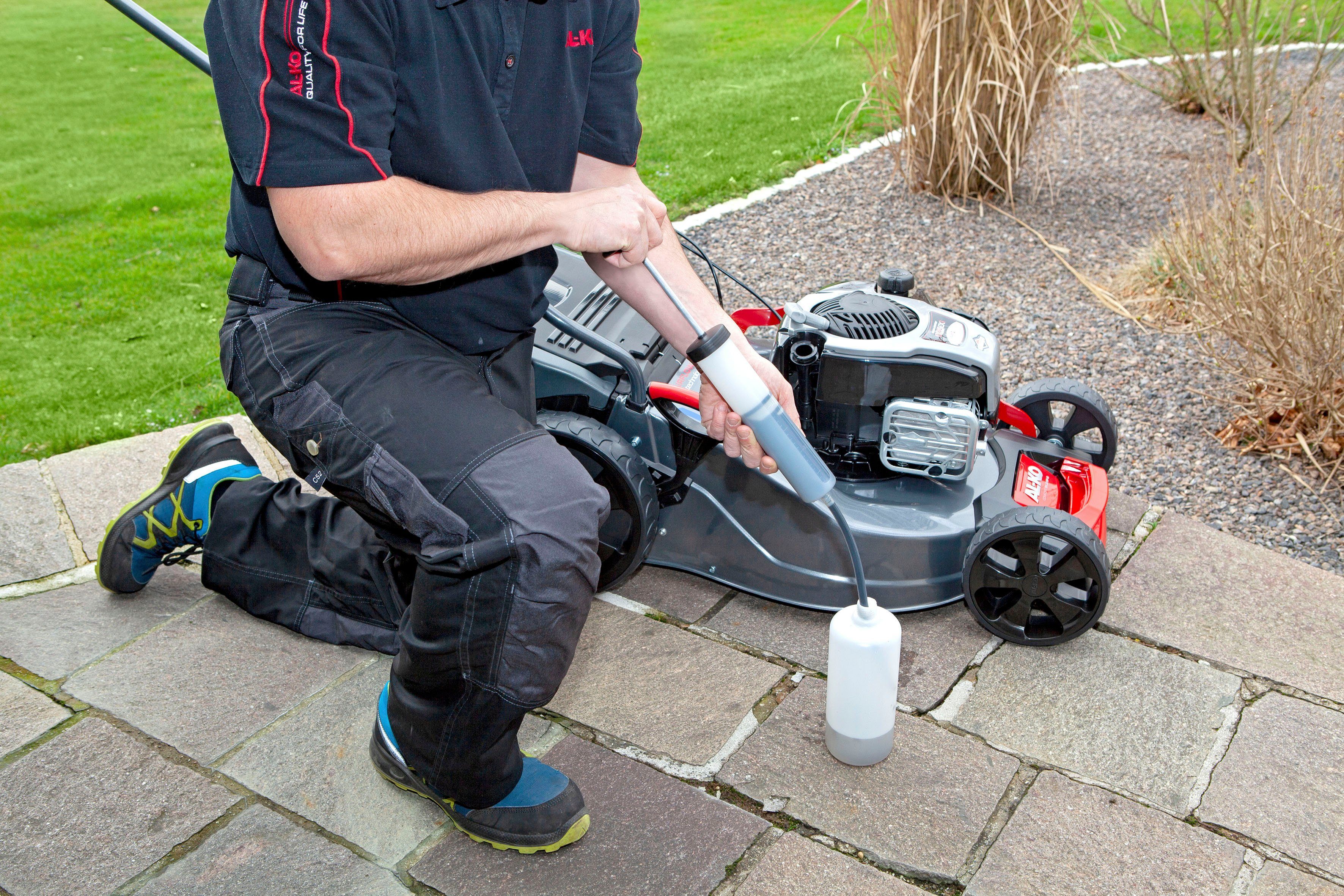 AL-KO Ölabsaugpumpe Motor-Öl-Service-Set (3-tlg), inkl. Behälter und Trichter