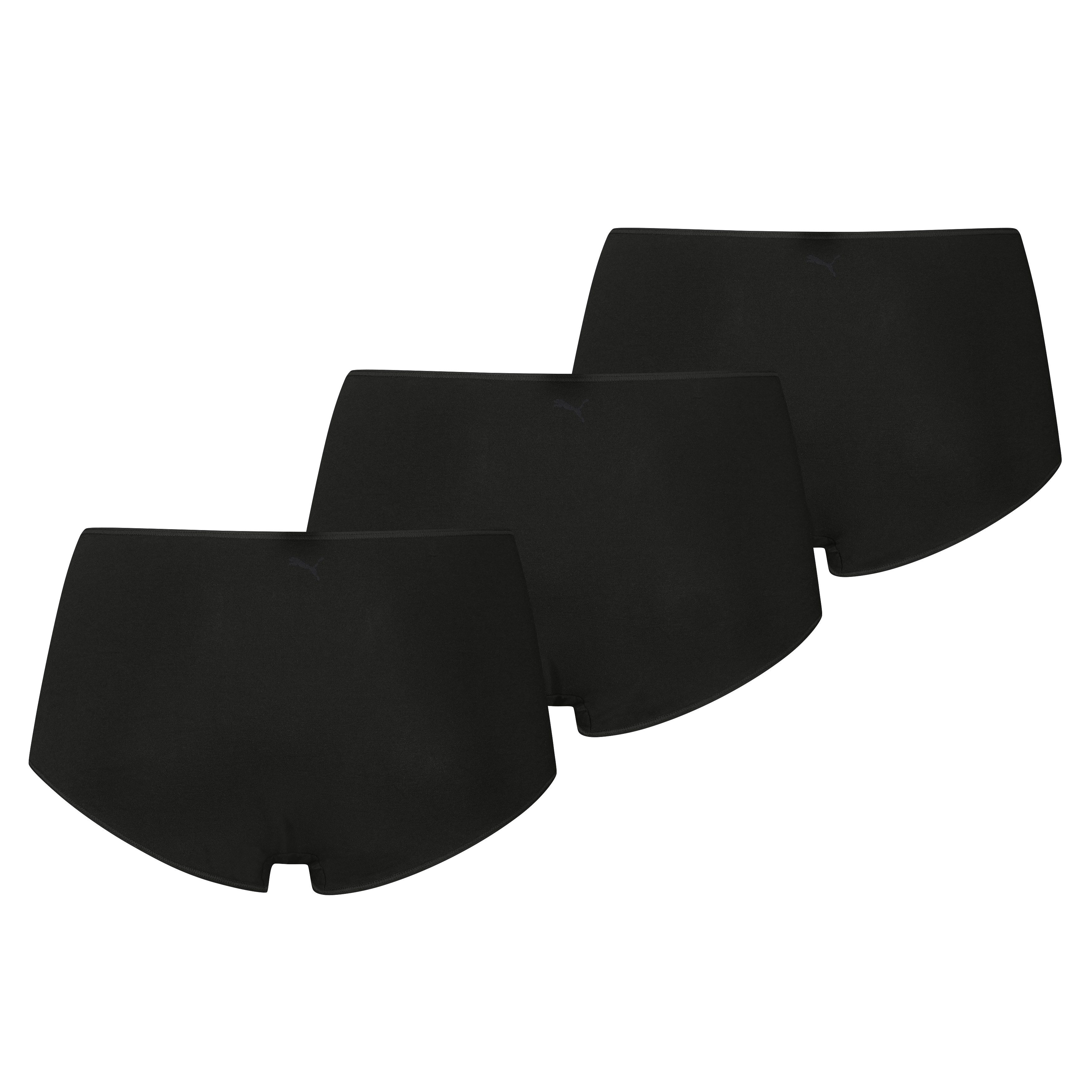 PUMA Retro Pants PUMA WOMEN MAINLINE MINI SHORTS 3P (3er Pack) unifarben oder meliert