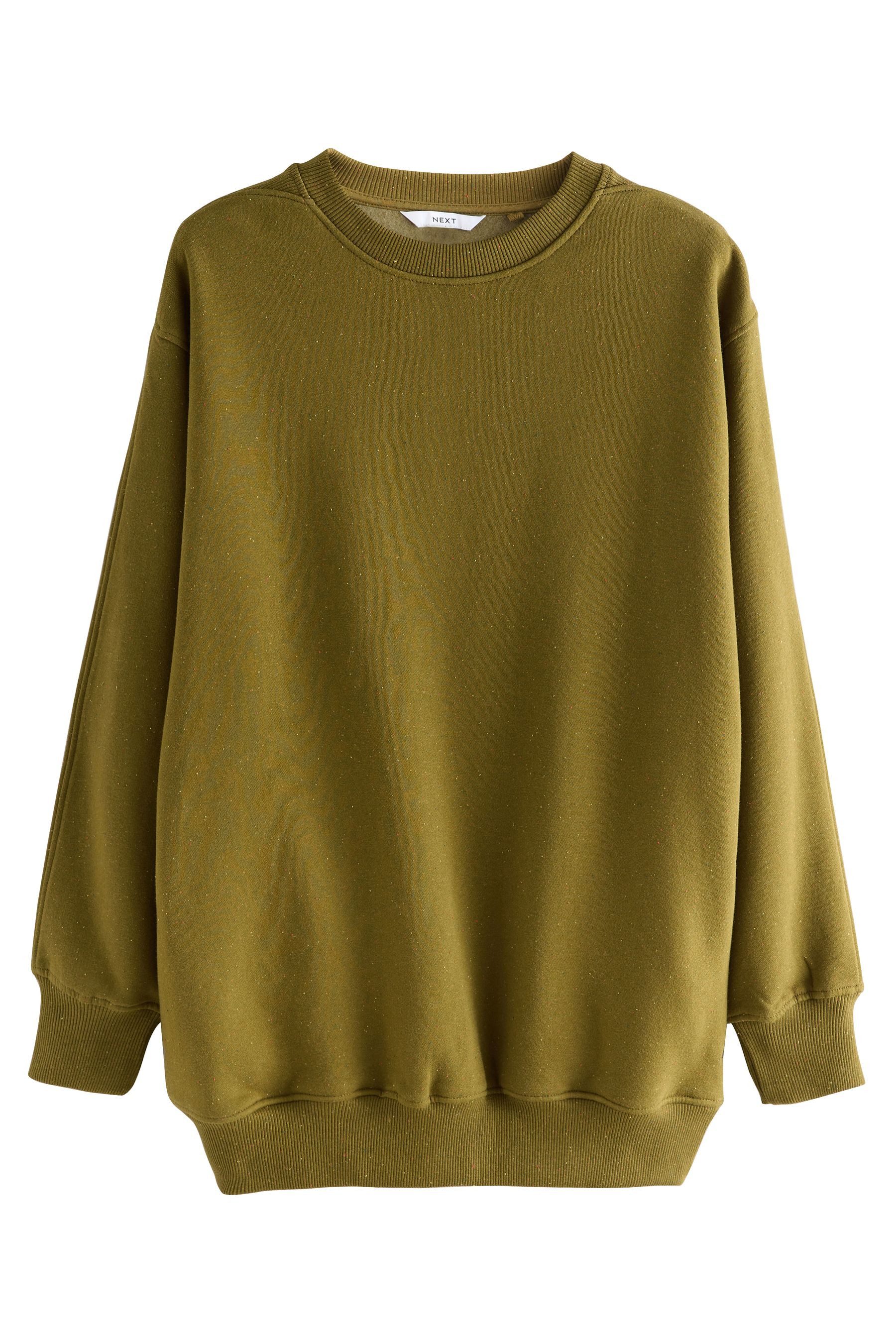 Next Sweater Relaxed Fit Langes Sweatshirt, Kurzgröße (1-tlg) günstig online kaufen