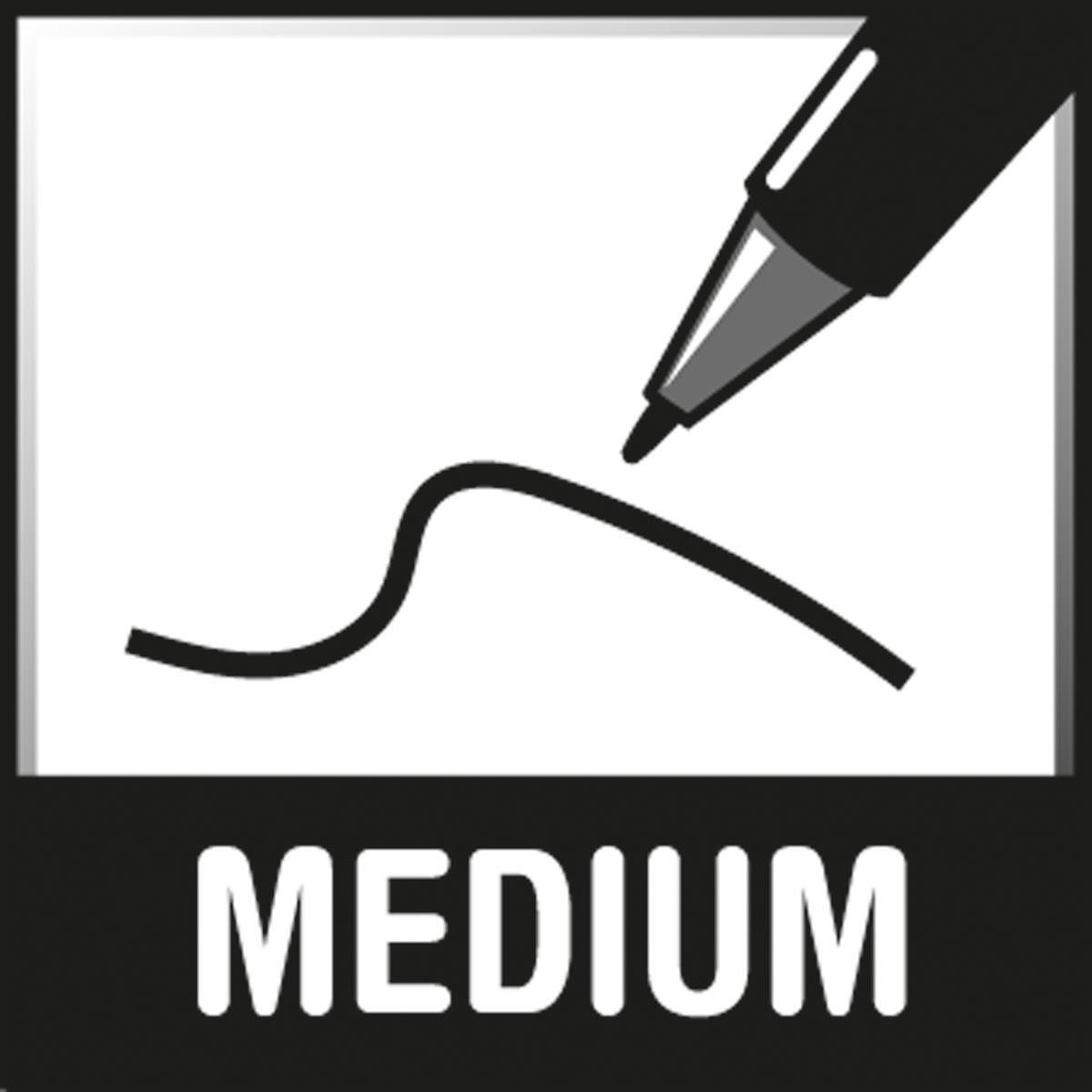 Senator Kugelschreiber 50x senator Kugelschreiber POINT S-062362V50030 schwarz