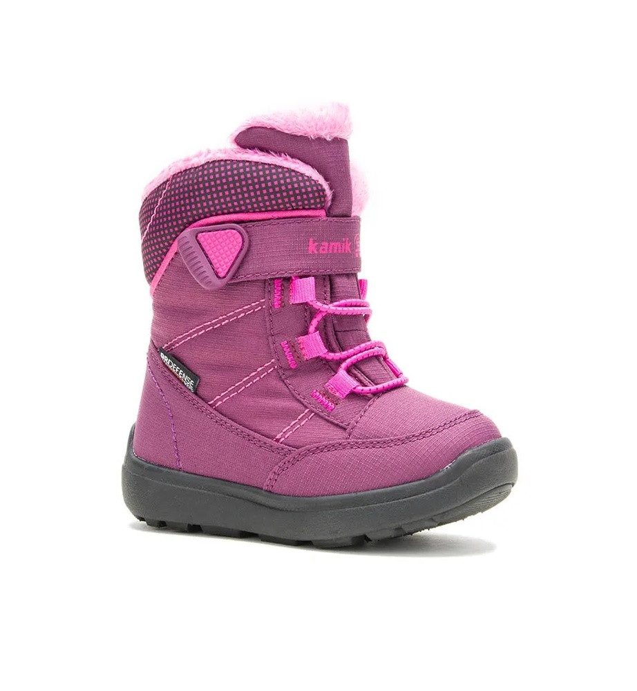Kamik Winterschuhe Stance2 wasserdicht, atmungsaktiv weinrot Kleinkinder Wanderschuh