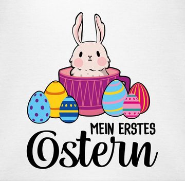 Shirtracer T-Shirt Mein erstes Ostern - Hase in Tasse - schwarz Ostergeschenke