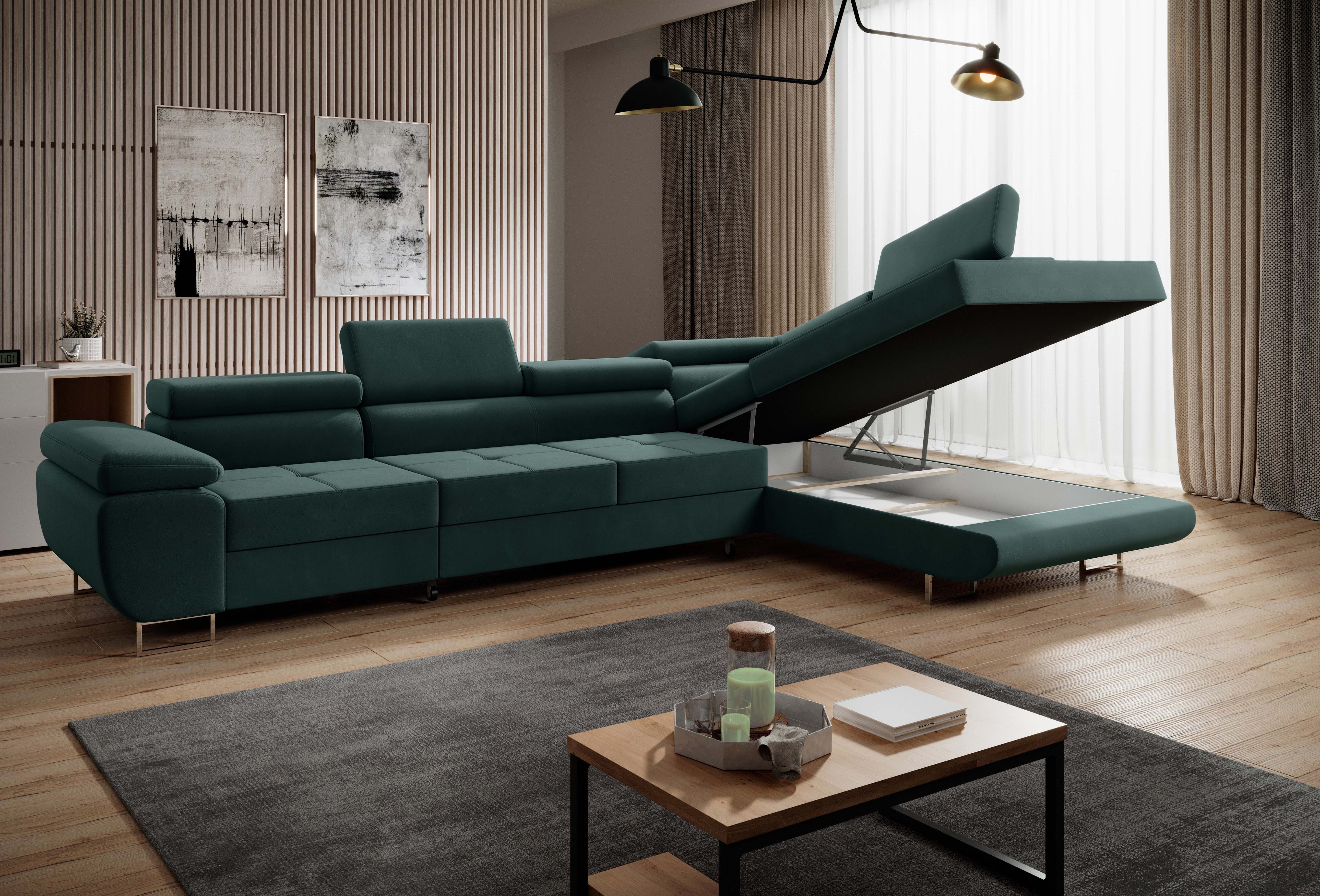 Muffo Ecksofa Wild Maxi, Schlaffunktion