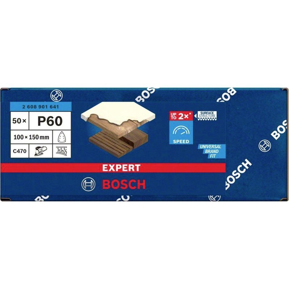 Thumbnail - Bosch Accessories Schleifpapier Bosch Accessories 2608901641 Schleifpapier für Multischleifer Körnun