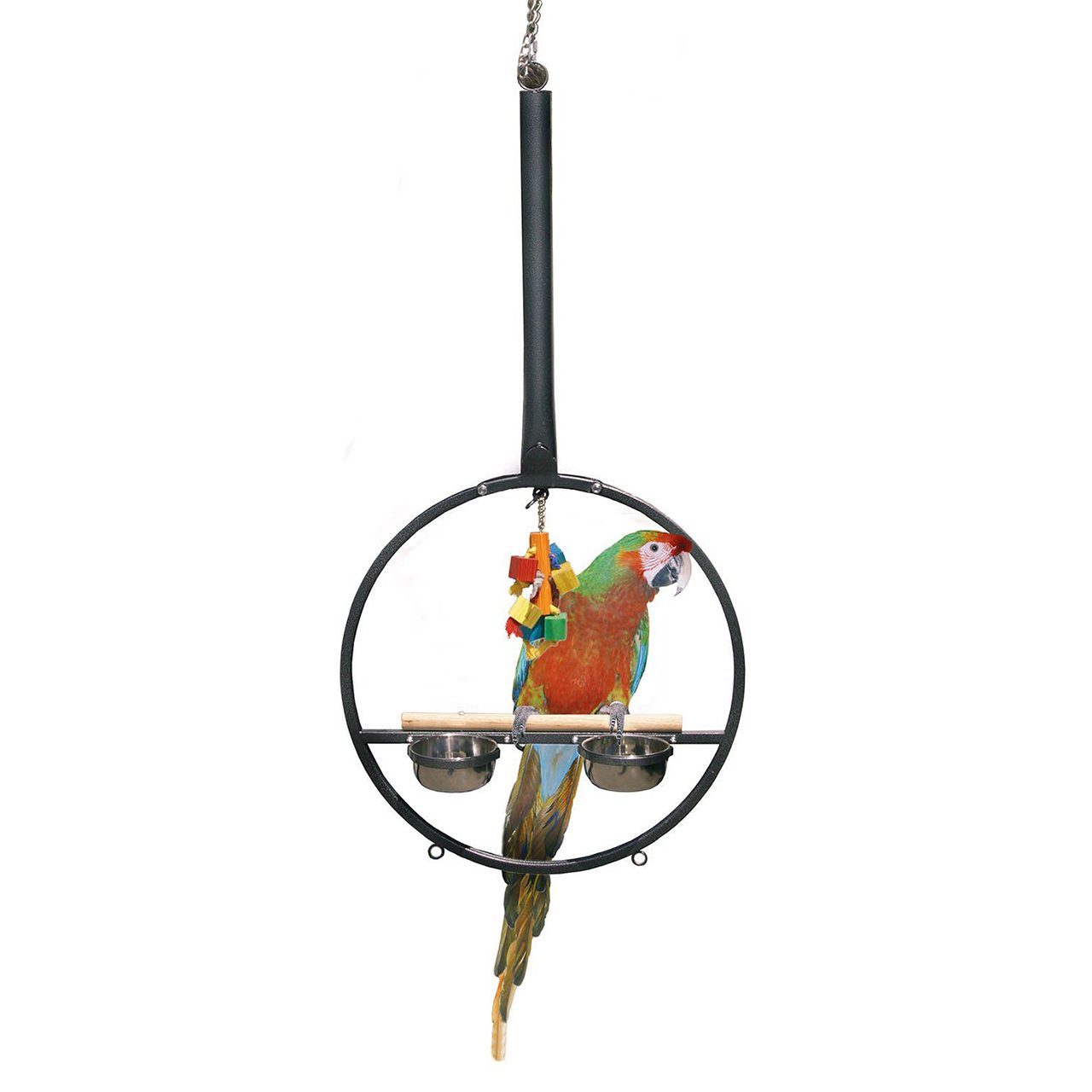 Montana Cages Vogelkäfig Playring Hängender Papageien-Freisitz, Ø 60cm, Län günstig online kaufen