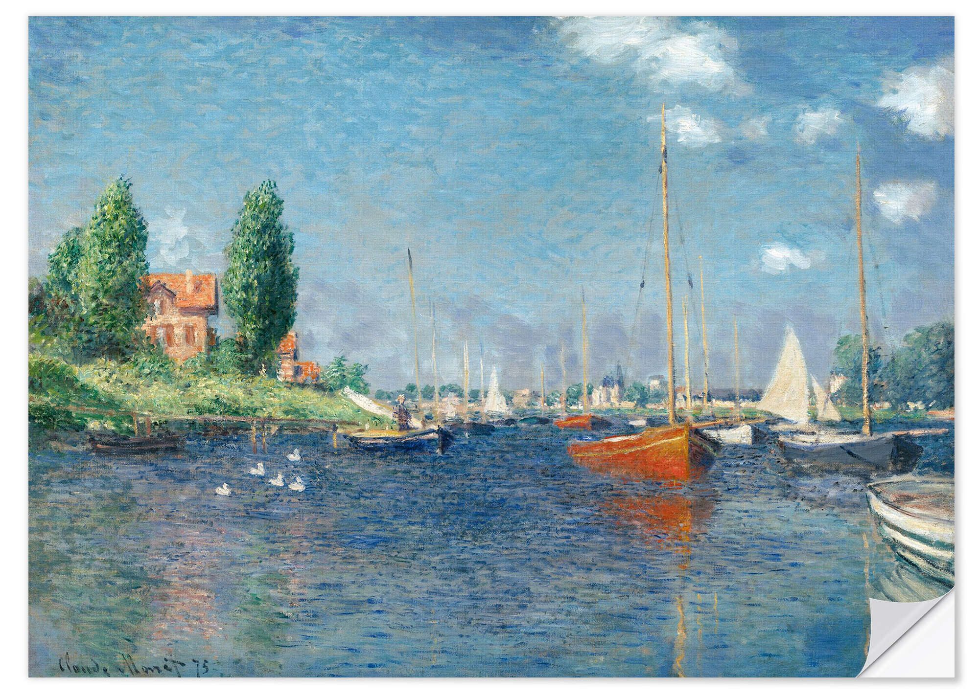 Wandfolie Claude Monet