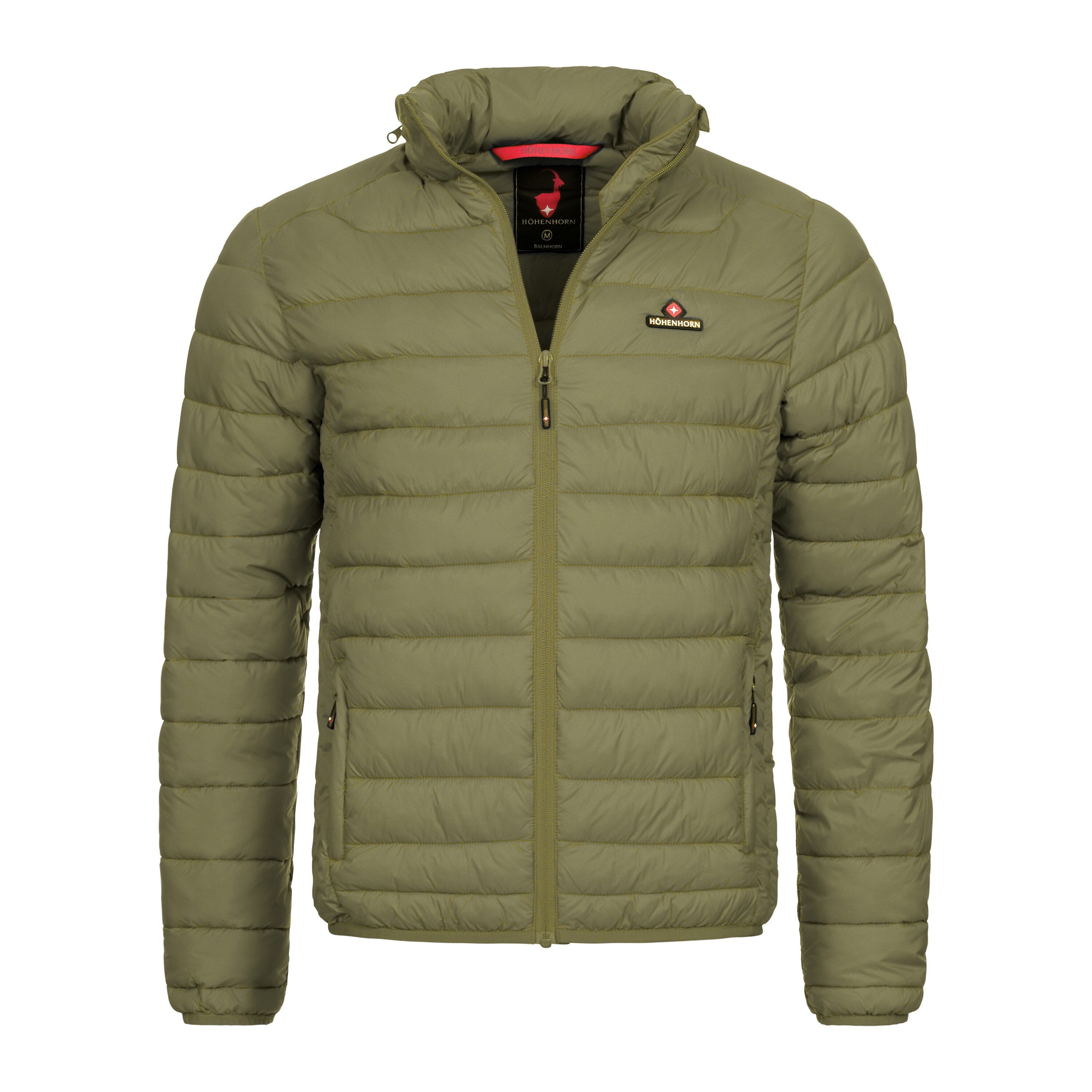 Höhenhorn Steppjacke Balmhorn Herren Jacke für Männer Übergangsjacke mit Kapuze leichtes Eigengewicht, Thermo-Wattierung