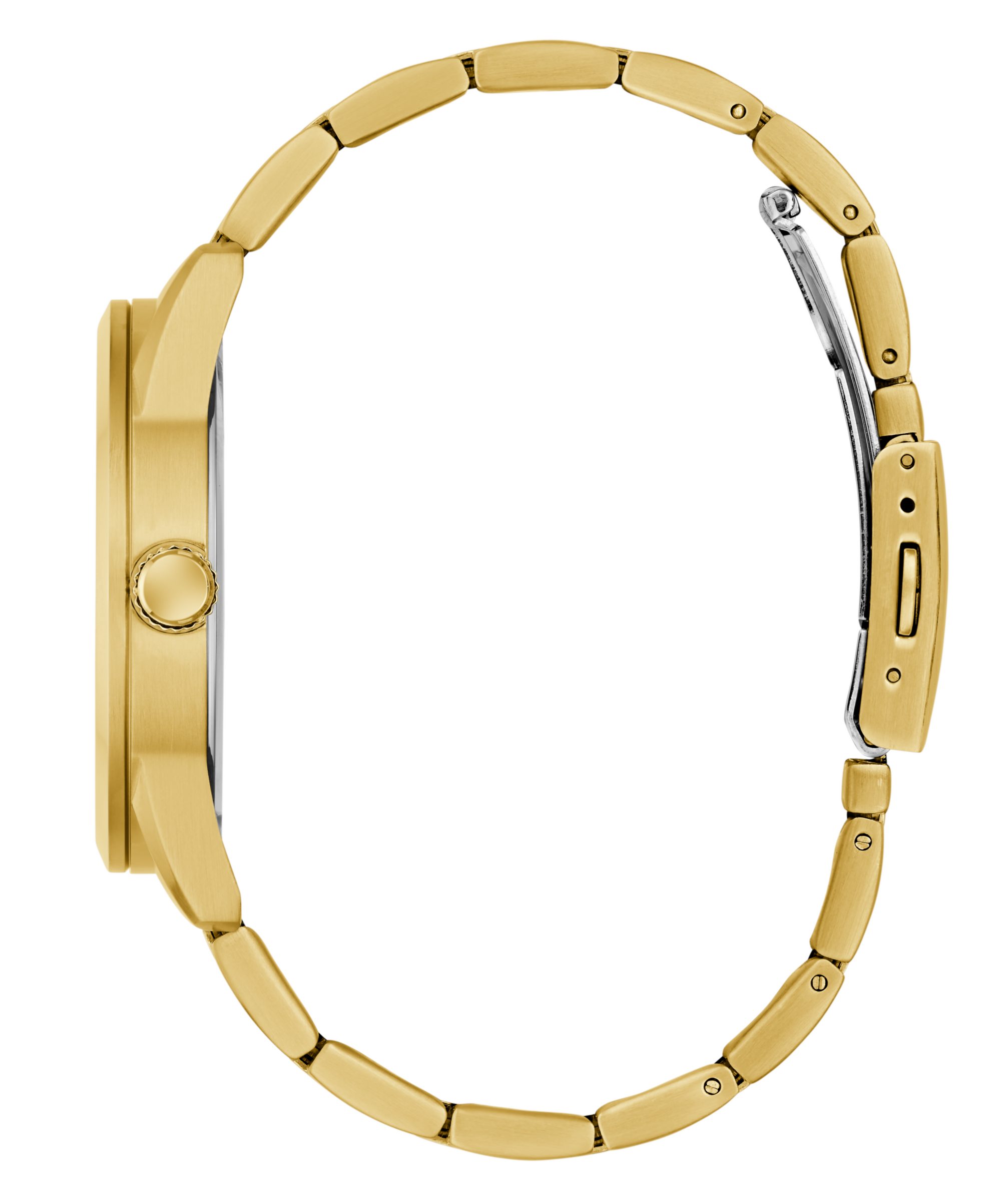 Guess Quarzuhr EASTON GW0965G2, Armbanduhr, Herrenuhr, Edelstahlarmband