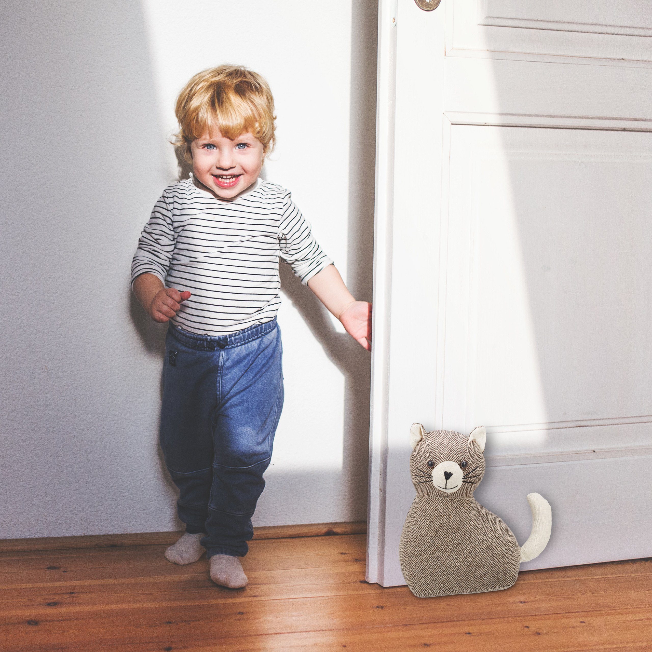 relaxdays Bodentürstopper Türstopper Katze (1 St)