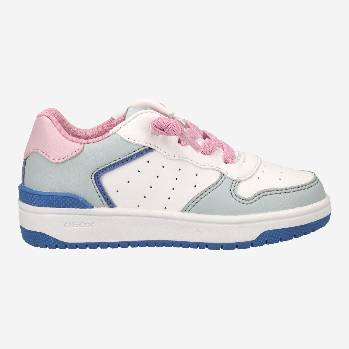 GEOX WASHIBA, Sneaker in Weiß,kombiniert für Kinder Sneaker