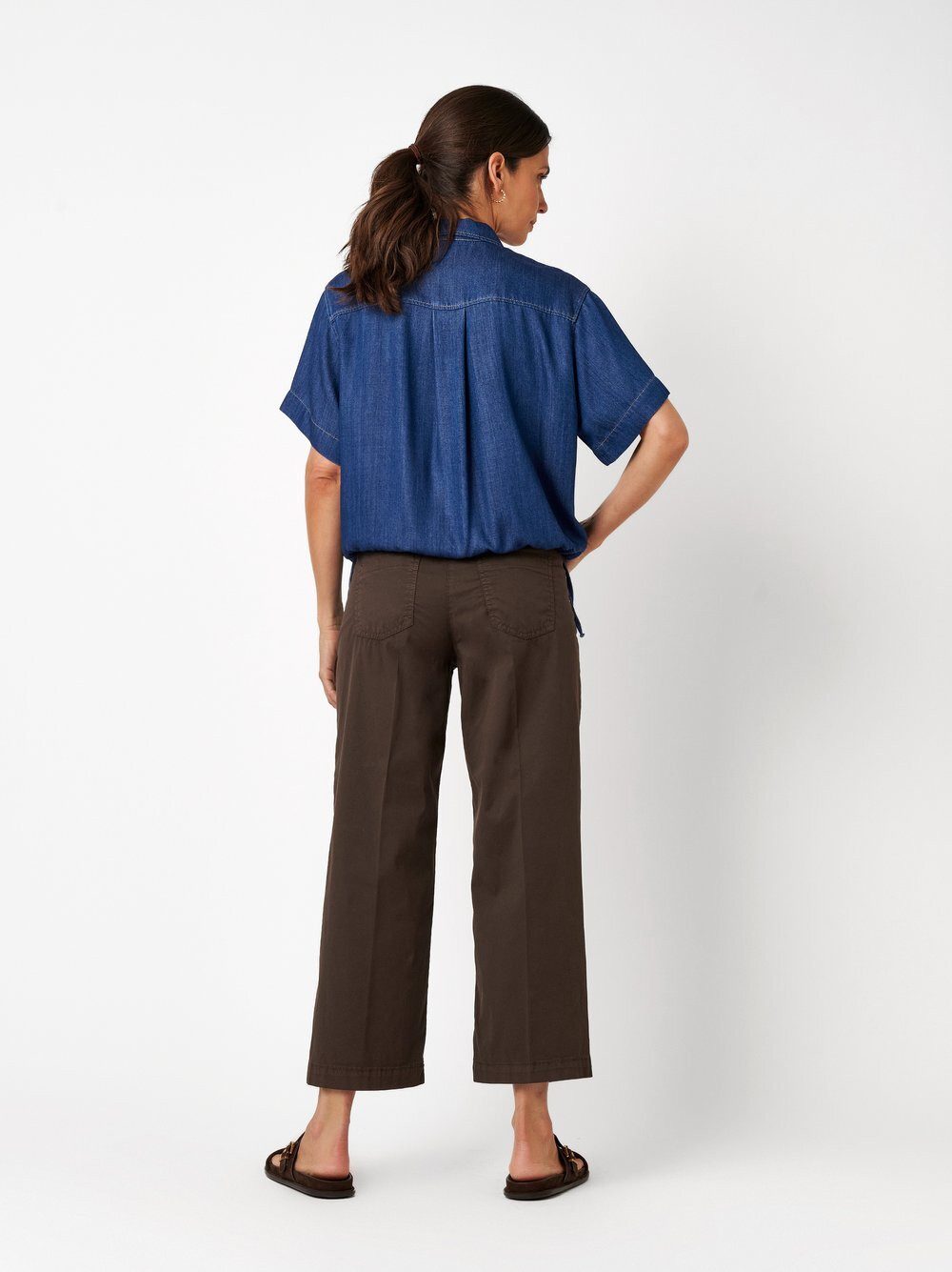 TONI Culotte Liv Wide 7/8 aus Sommertwill