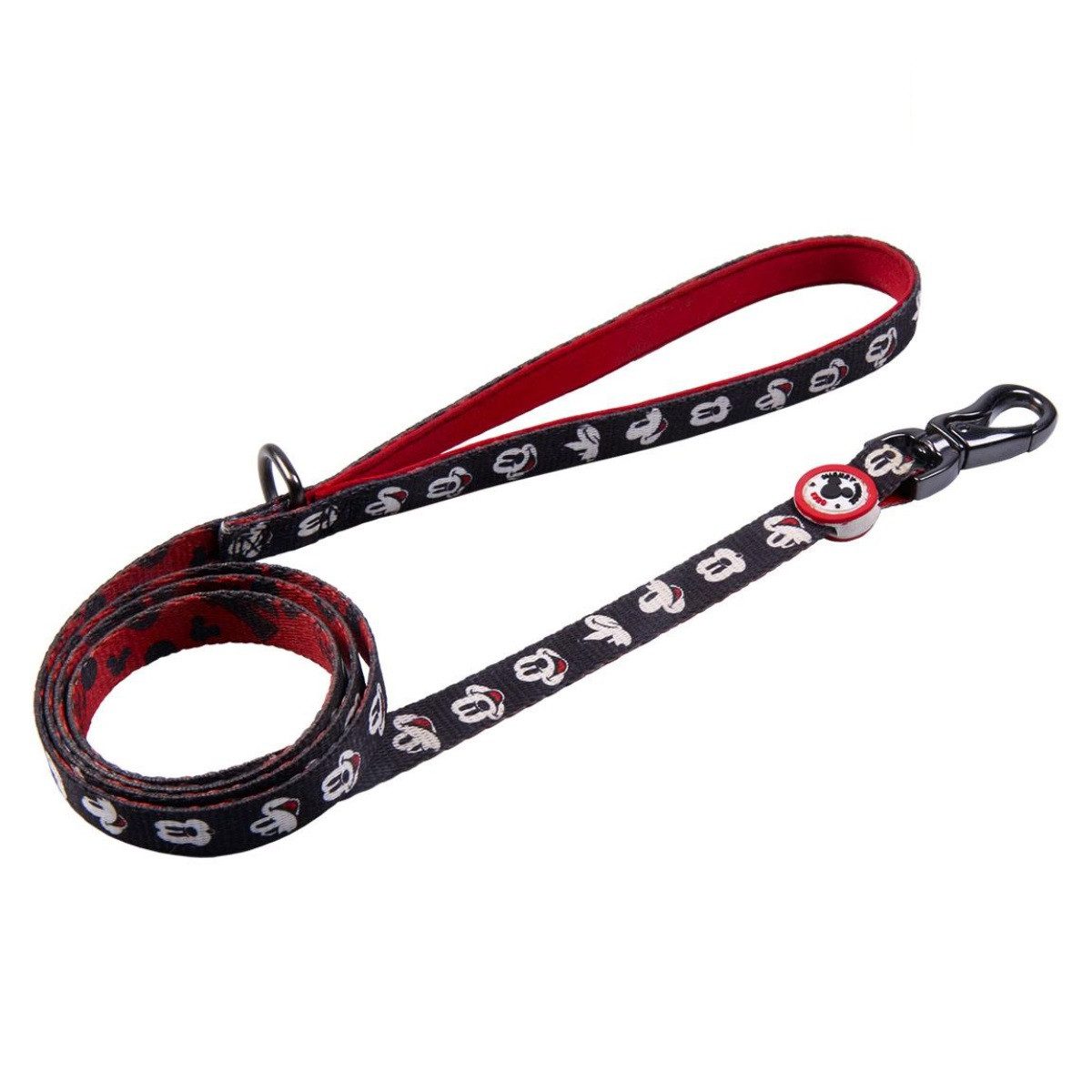 Cerda Hundeleine Disney Mickey Mouse M - Hundehalsband mit Metallclip – Verstellbar, Polyester